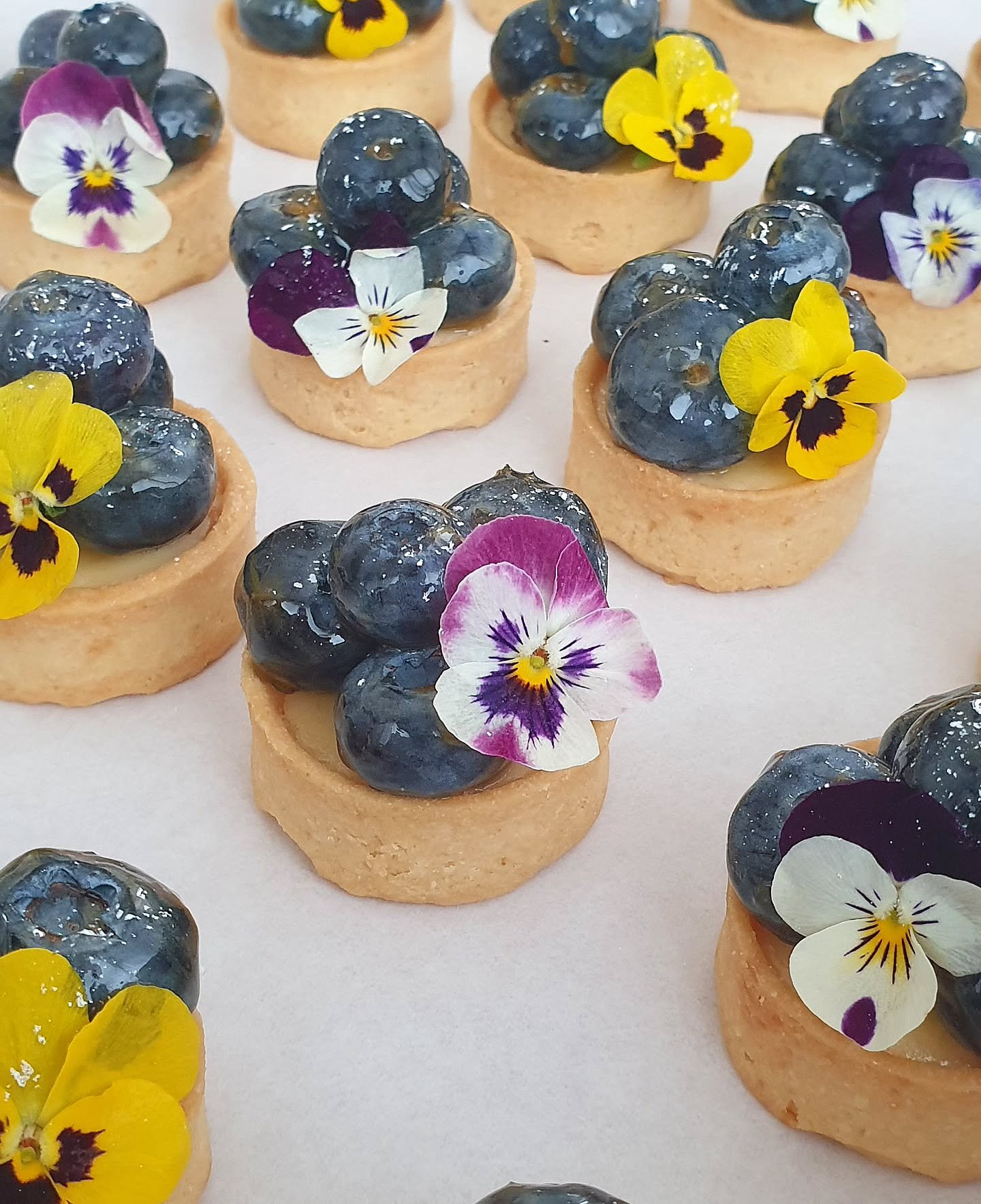MINI BLUEBERRY CHEESECAKE TARTS: just how cute they are!
Delicious too of course 🫐🧀

#sydneypastrychef #petitbeurreco #dessertcateringsydney #dessertcatering #premiumdessert #dessertcanapes #minitarts #blueberrycheesecake #sydneyfoodies #sydneyfood