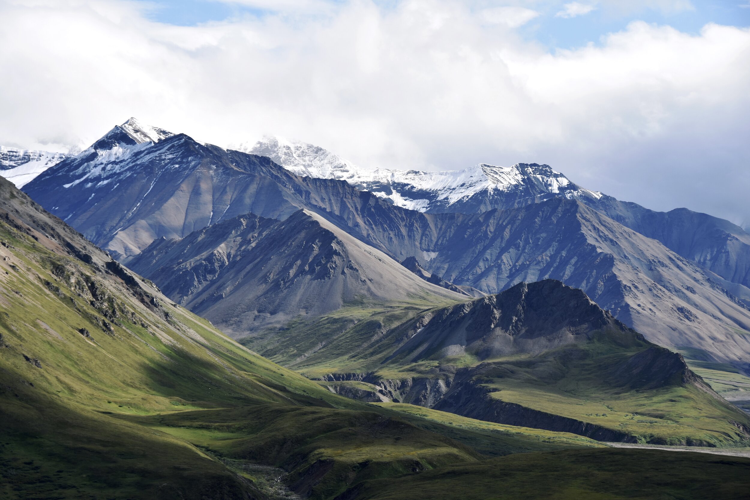 Some mountain landscape in Denali National Park (August 9, 2021)