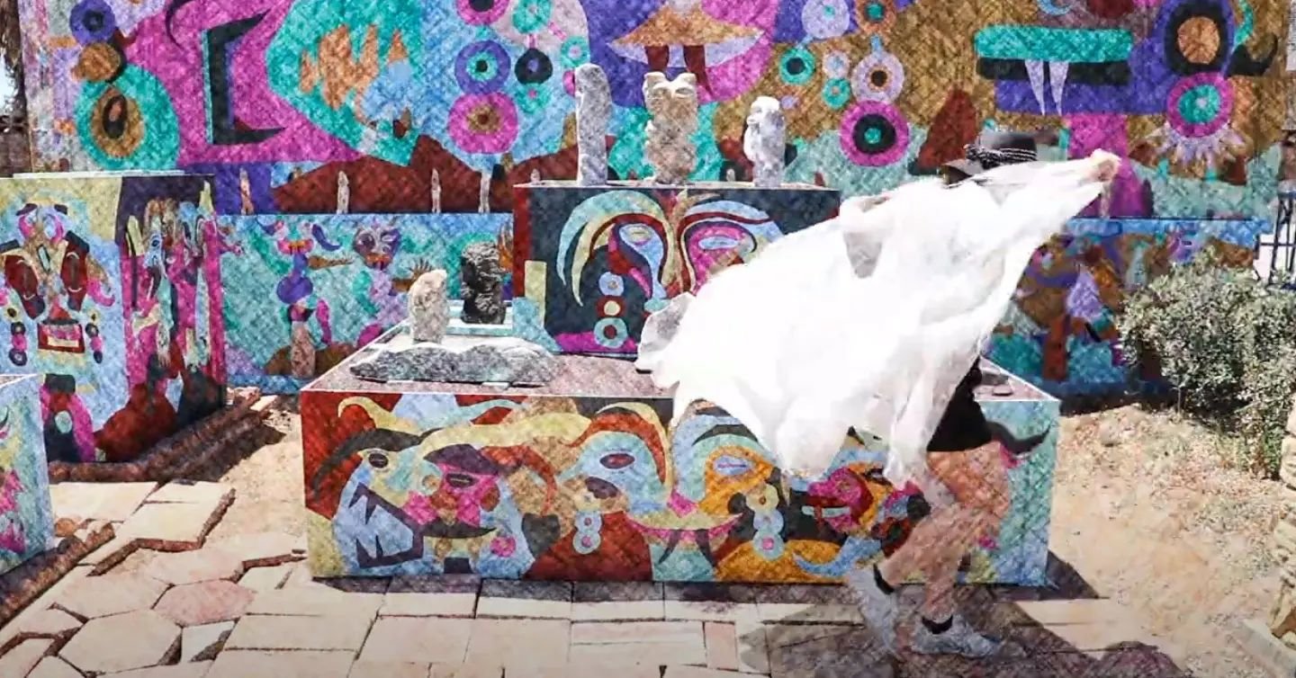 A couple of poets went up to the high desert in the 110 degree weather to demand more heat, more lunacy from the landscape and out came these videos.

My video is set to my poem Archeology of a Phone Call. 

Thank you to @amsannazzaro for making the 