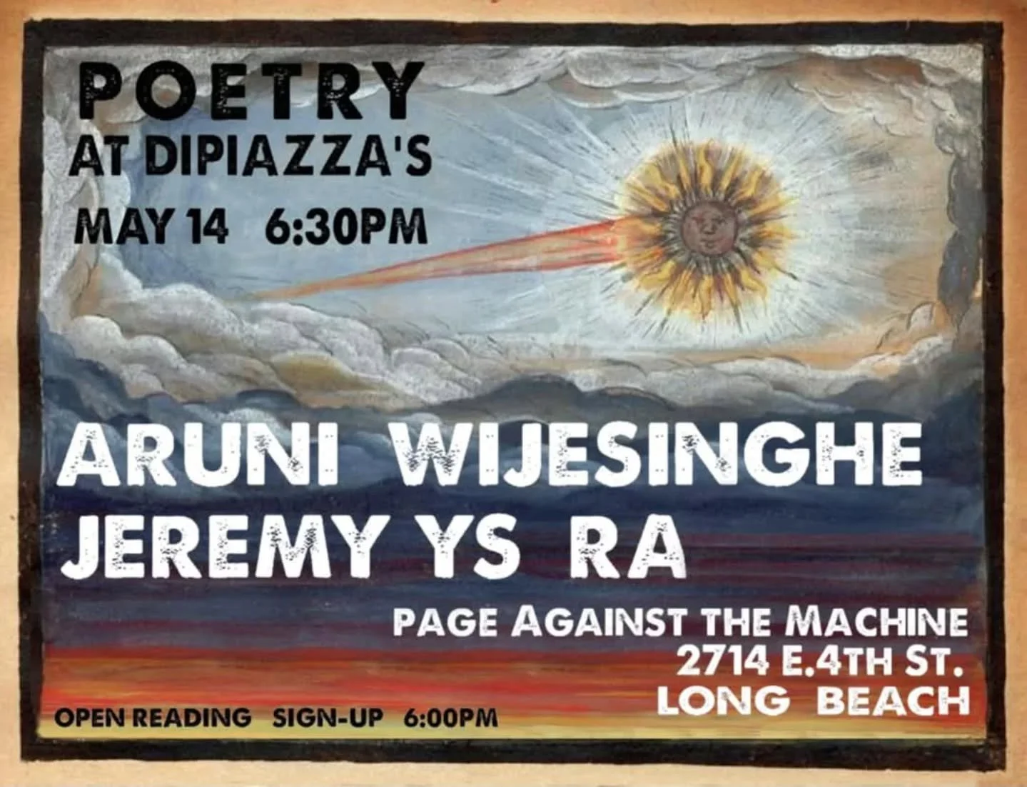 This Wednesday at Page Against the Machine, reading with my dear @aruniwrites - hope to see you there!!

Thank you @tamaraevemadison for putting this together!