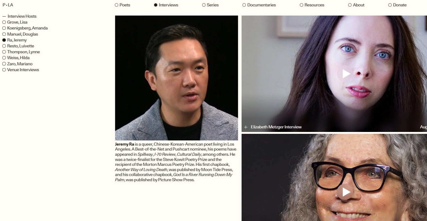 Check out the new beautiful website for Poetry.la (@poetry.la)!!