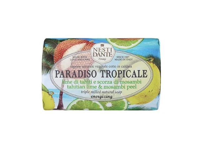 Paradiso Tropicale - Tahitian Lime and Lemon Peel Bar Soap 250g