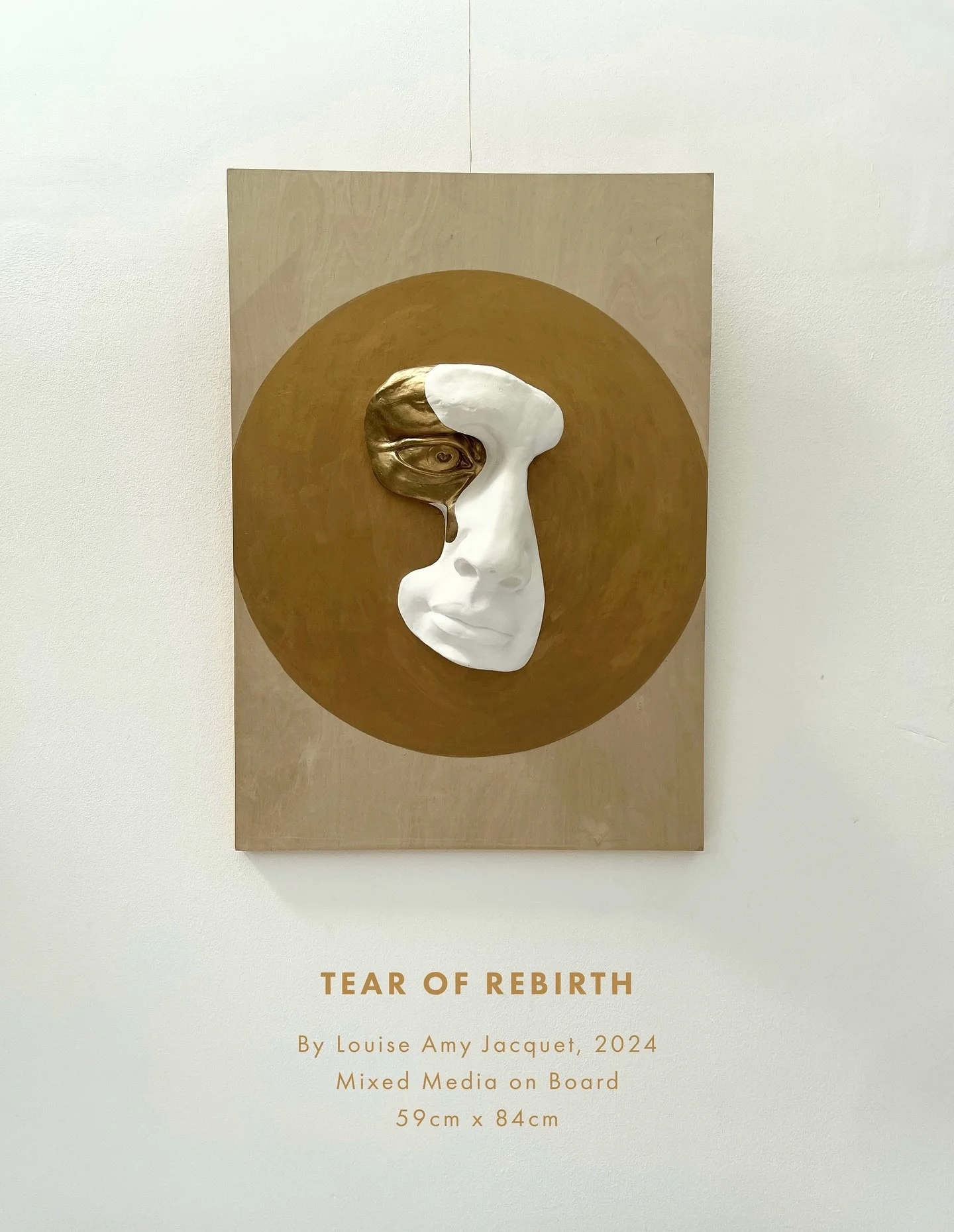 &lsquo;Tear of Rebirth&rsquo; 

Part of the body of work &lsquo;Shadows Majesty&rsquo;
On show now @greatwesternstudios 
until 20th October.

65 Alfred Road, London, W2 5EU

DM for enquiries and catalogue of works ✨
Shipping internationally. 

#exhib