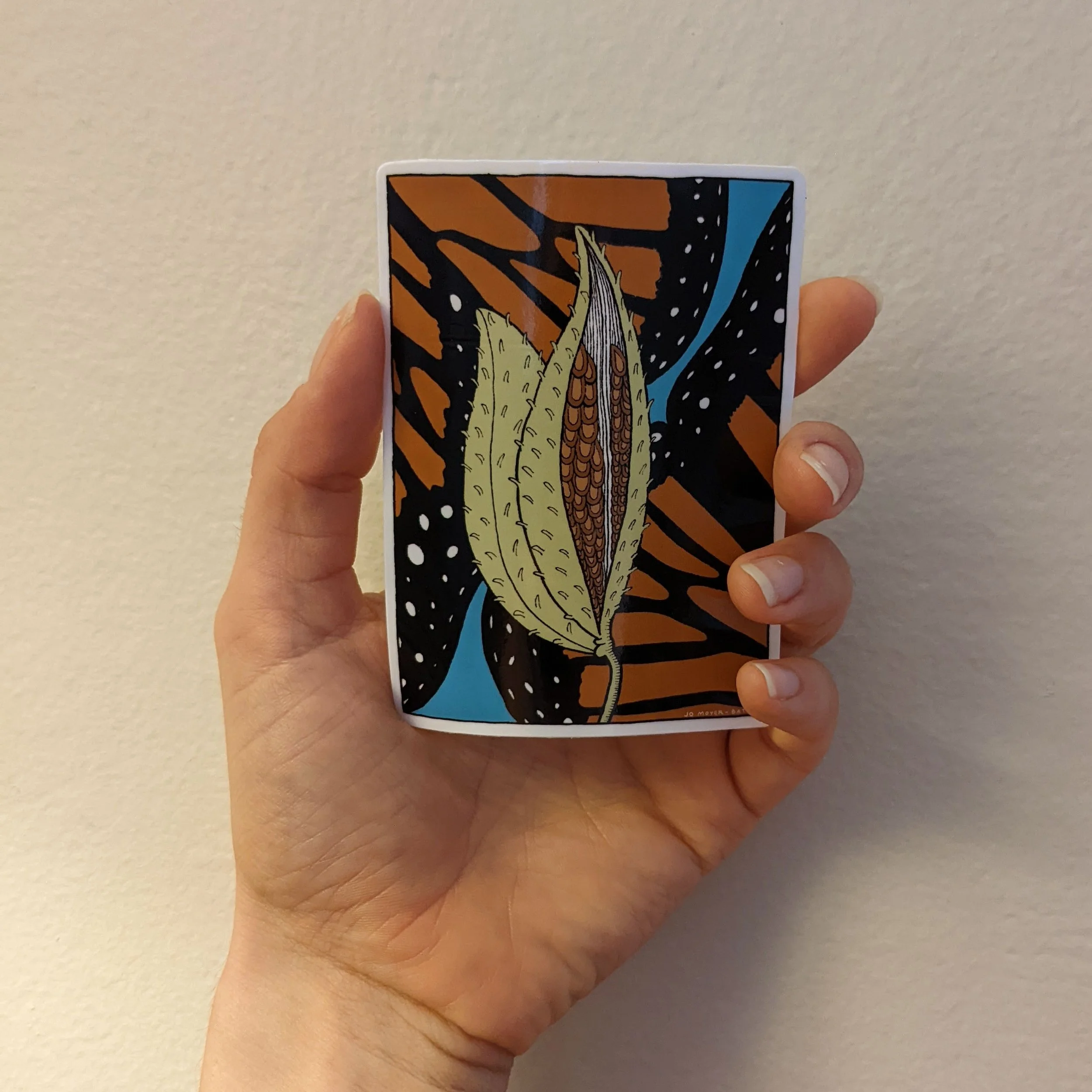 Milkweed Sticker