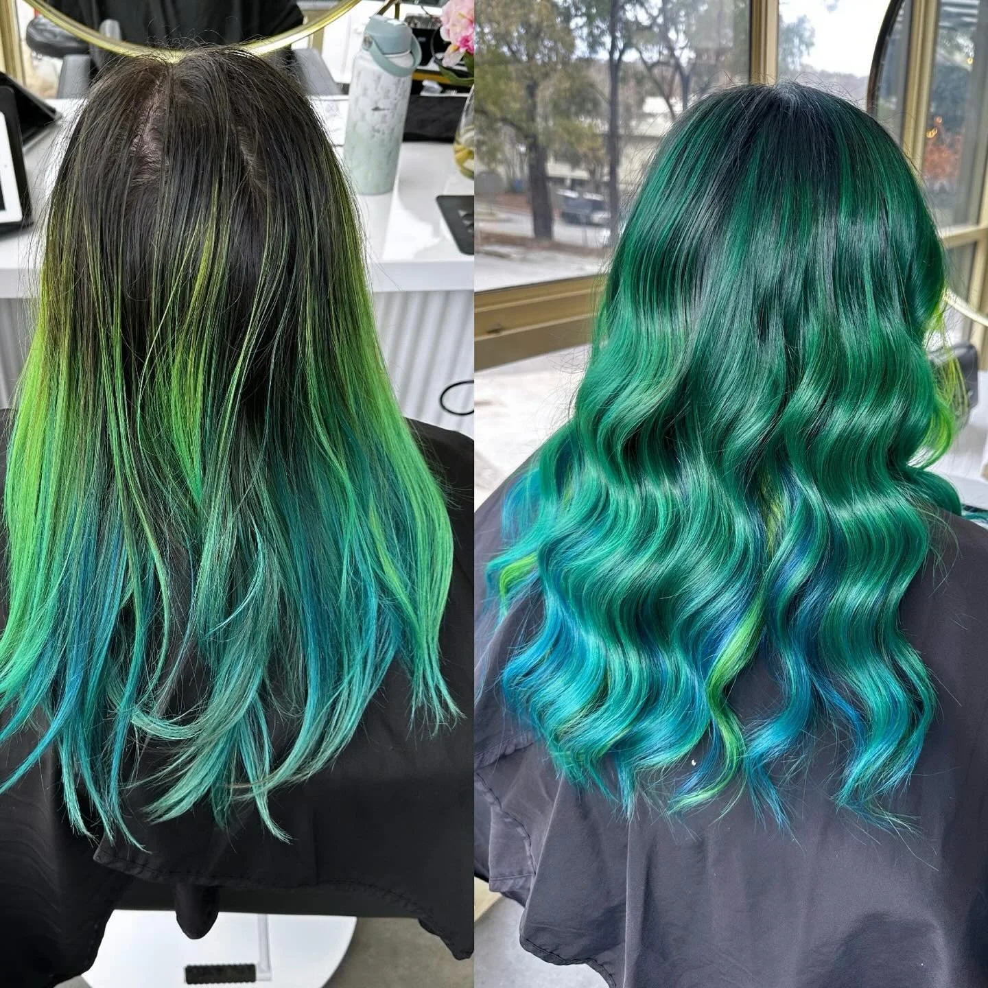 Stunning little vivids refresh by the amazing @hairbytavia___ so lucky to have this star join us this week #muk #mukhaircare #colourist #colorist #haircolourist #haircolorist #hairdresser #canberrahairdresser
#canberrasalon #colourspecialist #colorsp