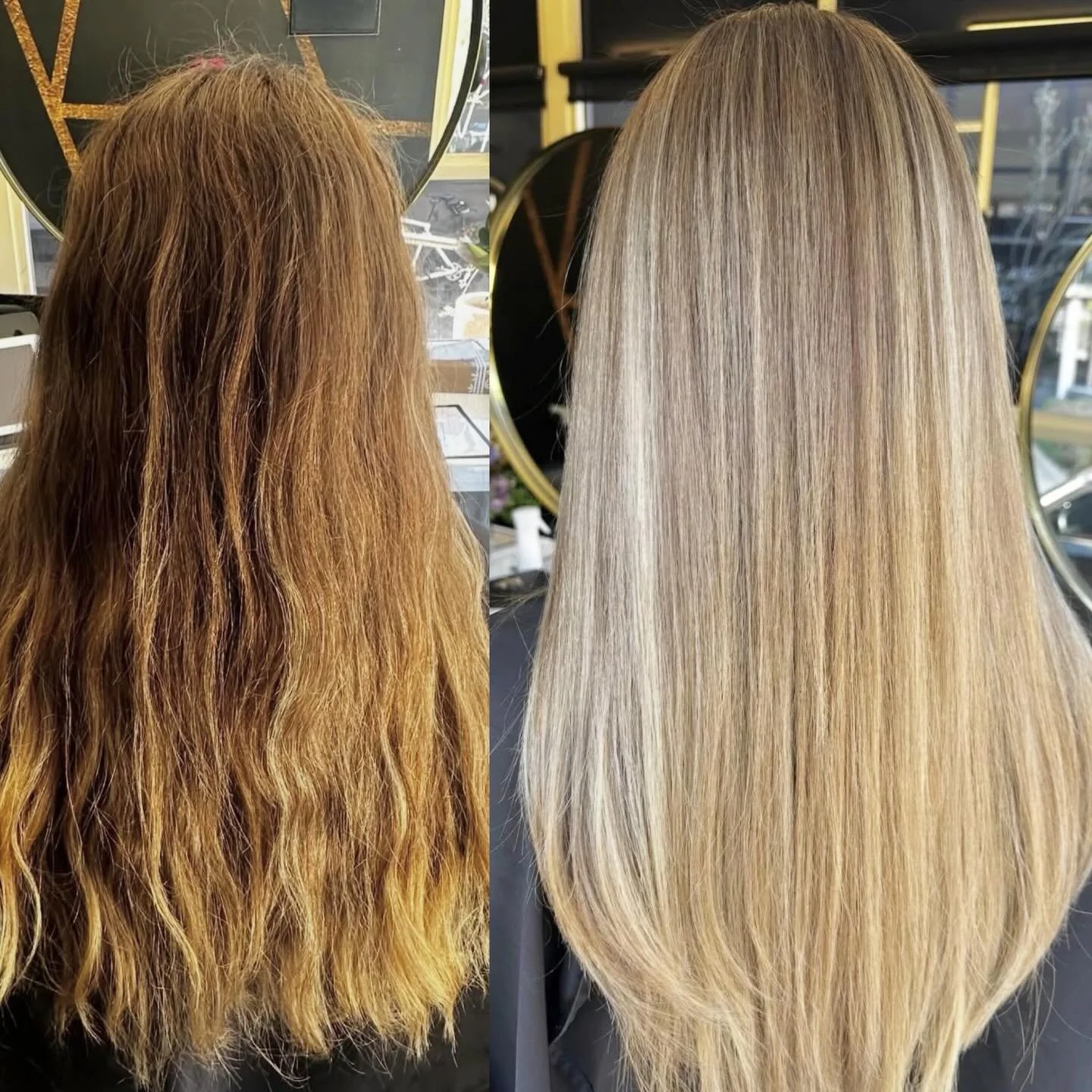 Wow 😮 this blonde is beyond stunning hair by @hairbytavia___ using @mukhaircare_professional @mukhaircare_global lightener 20vol foils rinsed then toned with 6.0 hybrid on roots ends toned with 9.2 + 9.1 hybrid backed up with the power of the Muk tr