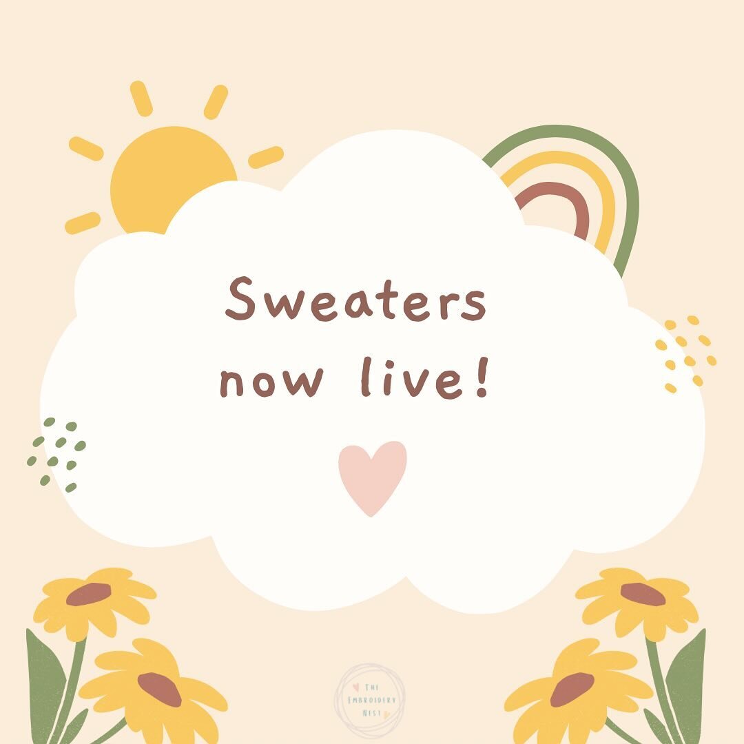 Our personalised sweaters are now live! ✨ Link in bio ✨ Swipe for colour options ✨

#supportsmallbusiness #madewithlove #handmadewithlove #handmade #babywear #babyknits #smallbusinessuk #ukmums #handmadeuk #etsyuk #babynames #babynameideas #pregnancy