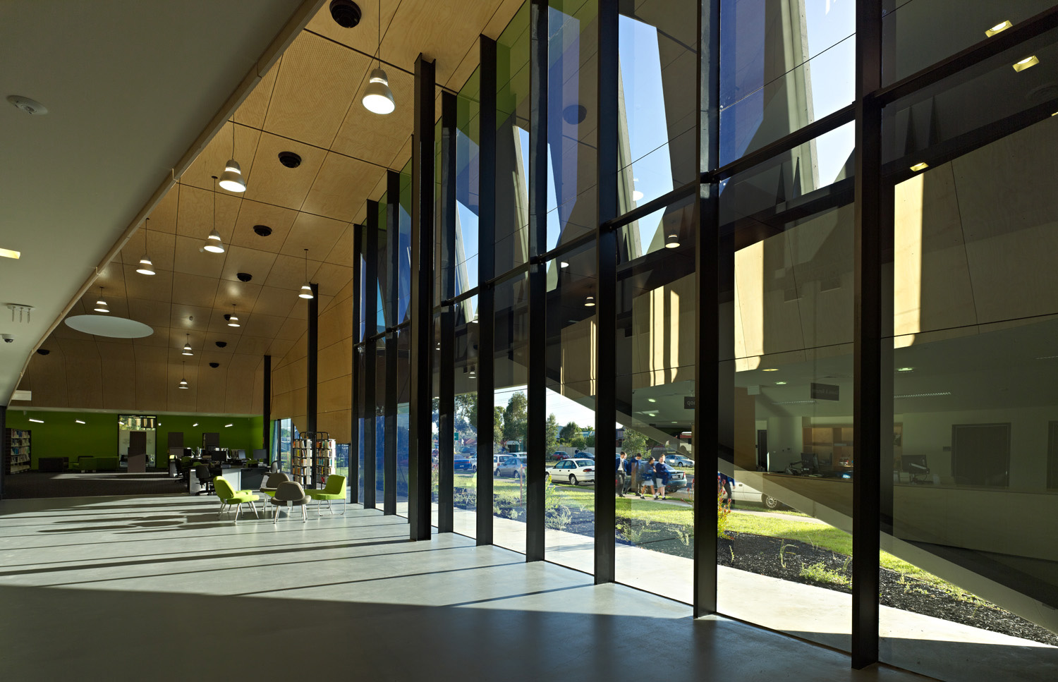 Paul Morgan Architects NMIT Student Centre, Epping interior
