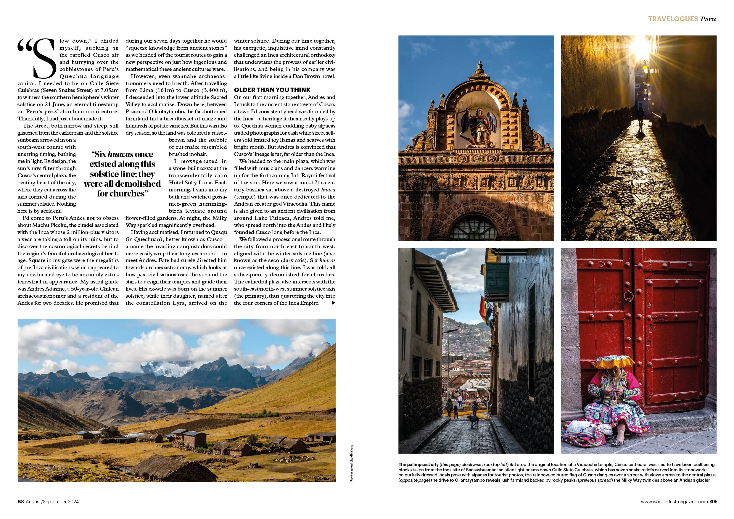 Peru feature, August/September 2024