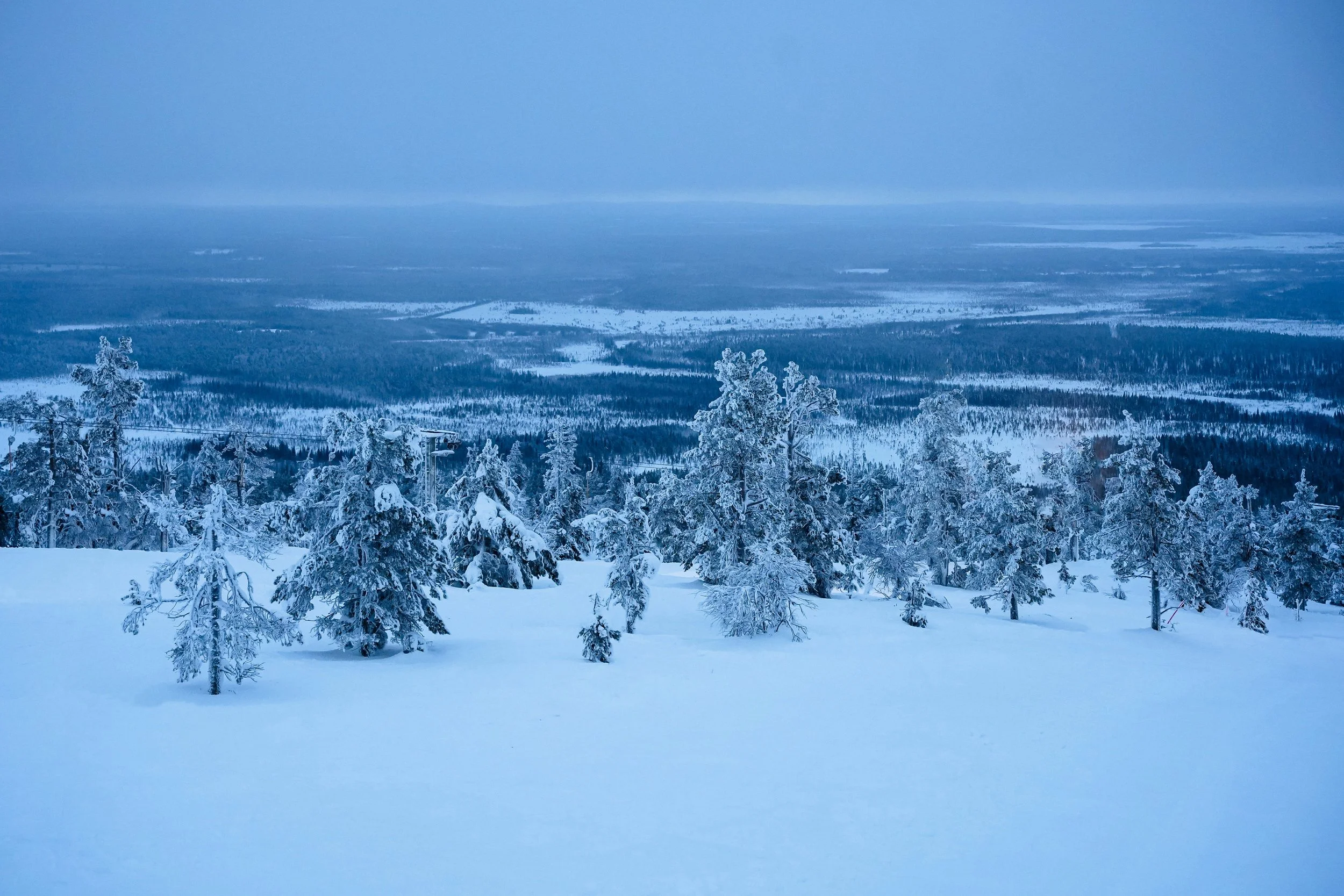 The Arctic Circle from Above
