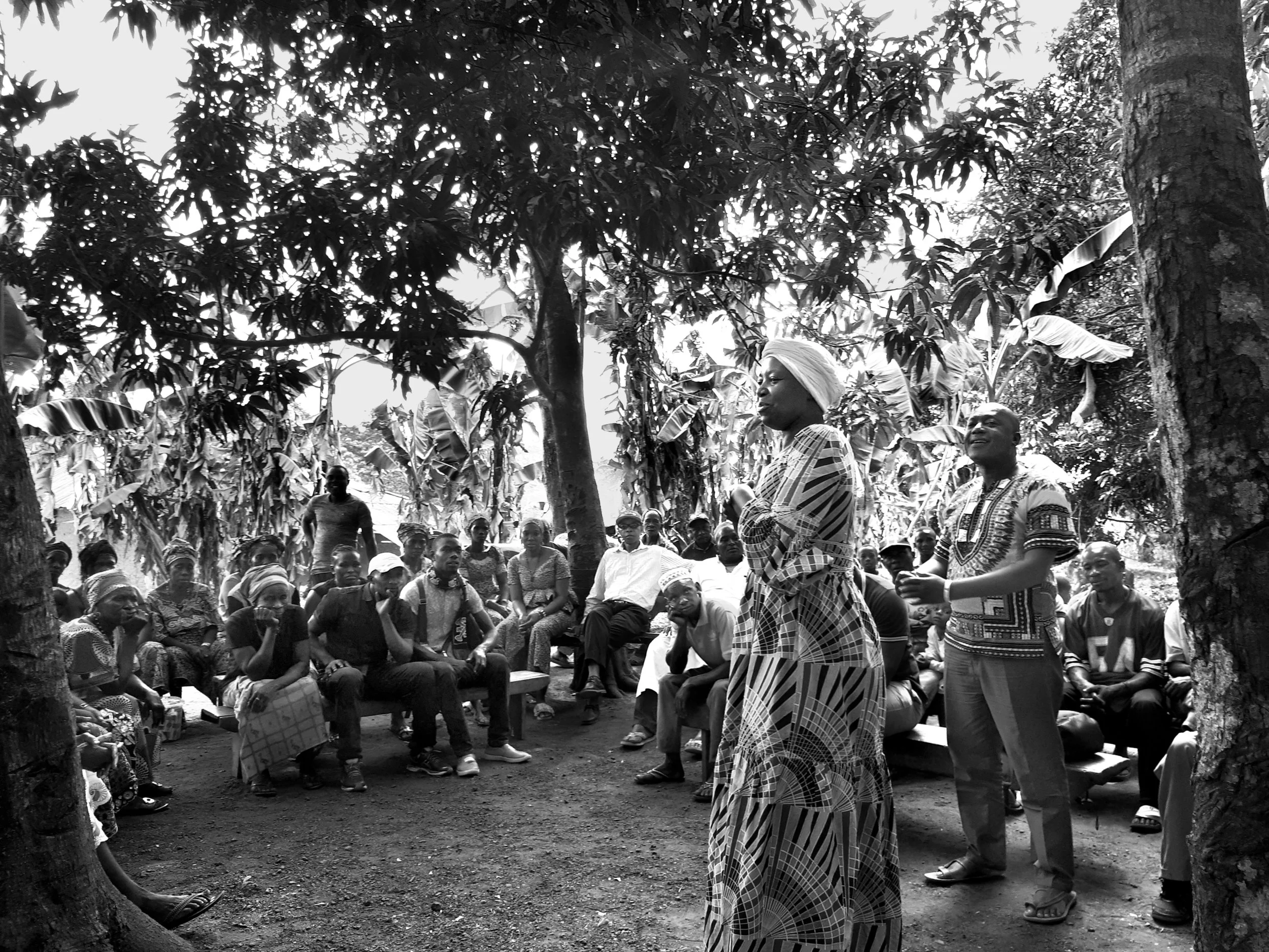 In der Demokratischen Republik Kongo und in Sierra Leone kämpfen Dorfgemeinschaften mit Unterstützung des SOLIFONDS gegen Landraub und seine Folgen. Zu diesen gehört ausser den Vertreibungen auch die Zerstörung von Flora und Fauna durch die Palmöl-Monokultur.