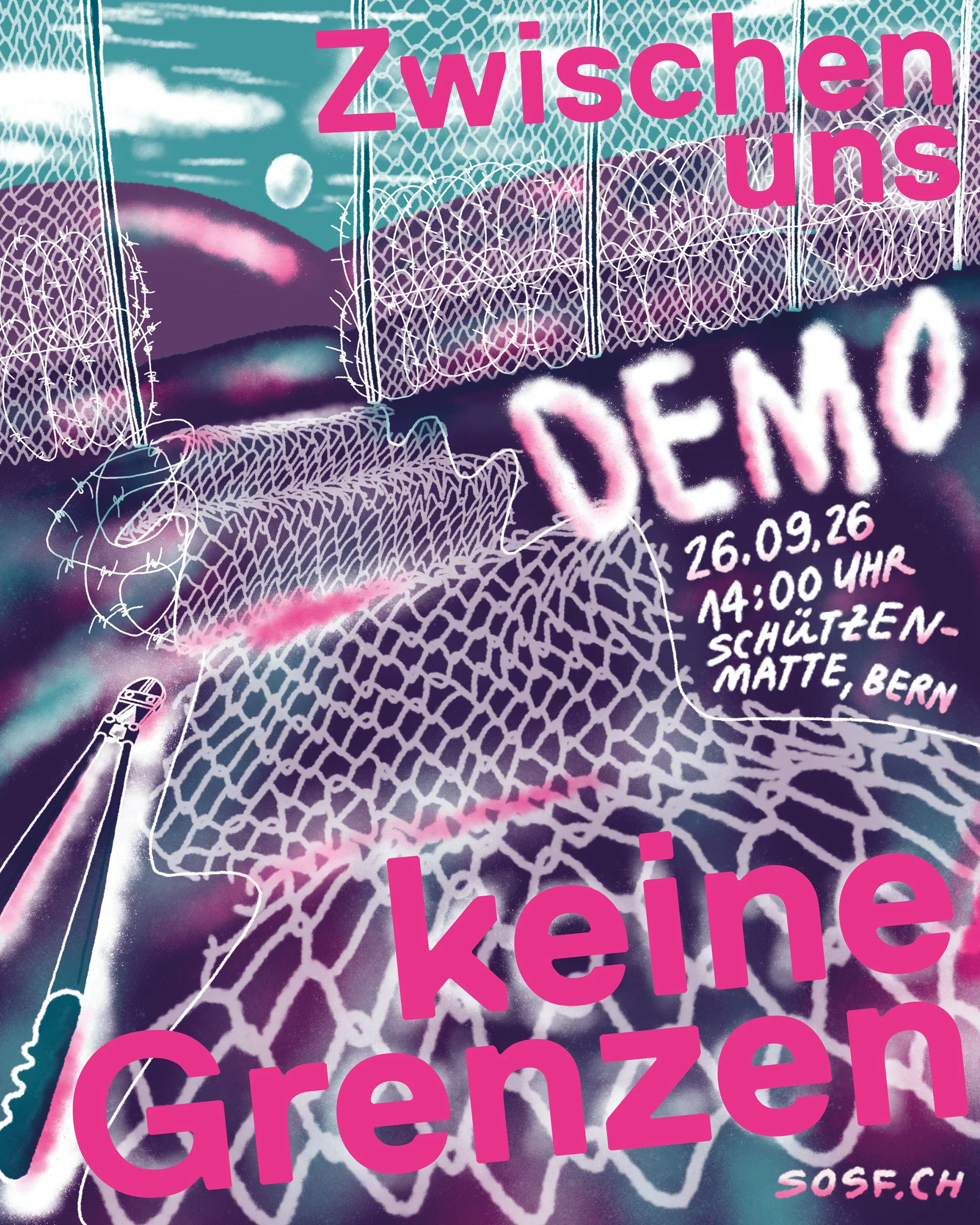 Demo «Zwischen uns keine Grenzen!»