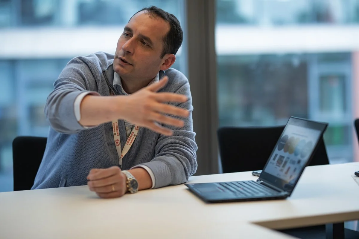 Vodafone's Mirko Giacco talks to Hunter-Miller on AI