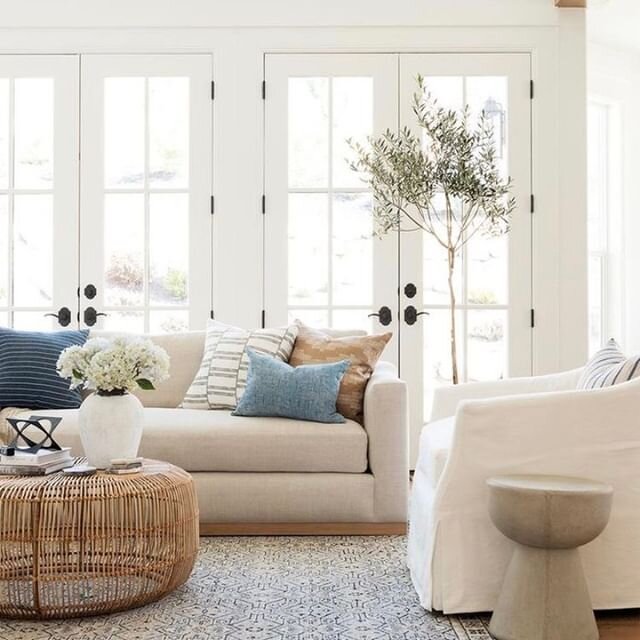 When was the last time you gave your living room a refresh? As we change our space should change to reflect who we are. There is no need to remodel/re-design it. Changing the pillow covers or adding fresh flowers or a tree can give your space a whole