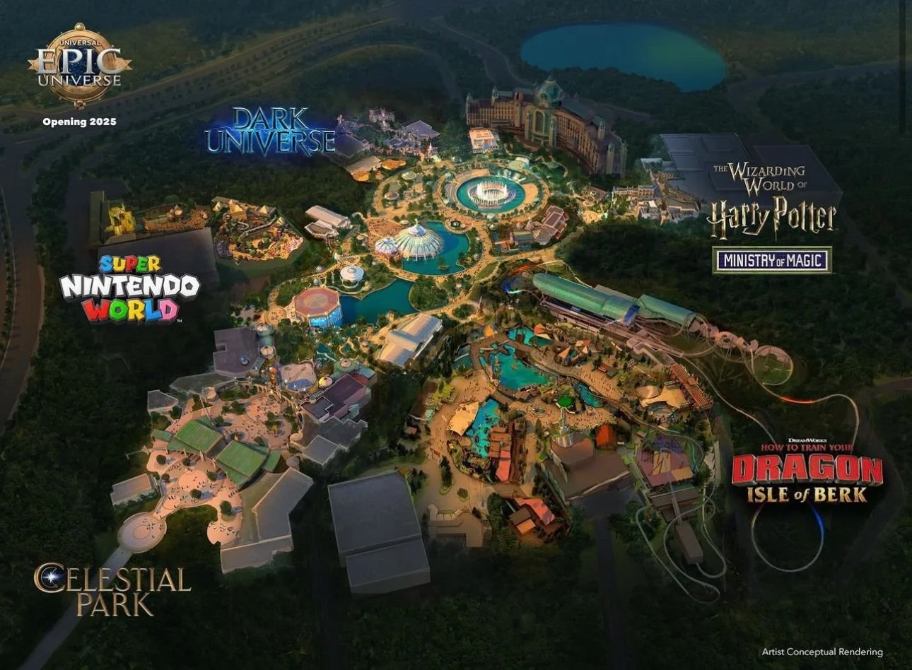 Revelan nuevos detalles del próximo parque temático en Orlando, Florida