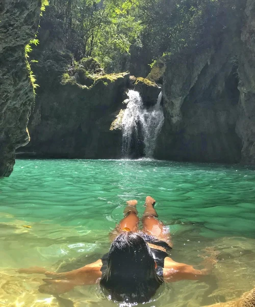 Dominican Repulic Rios Los ríos más lindos de República Dominicana — Mochileando