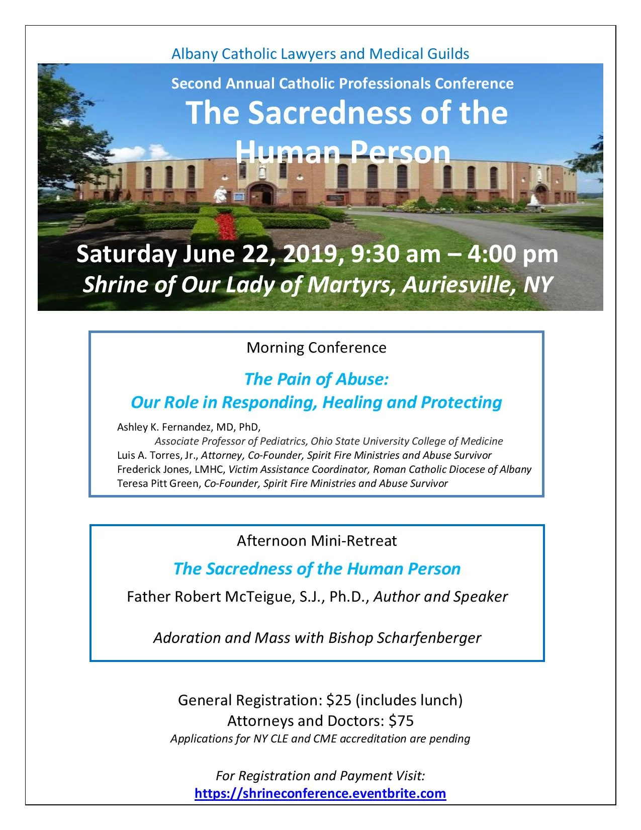 Annual Catholic Professionals Conference - Sacredness of the Human Person