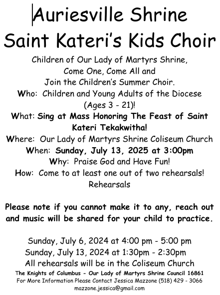 St. Kateri Children's Choir