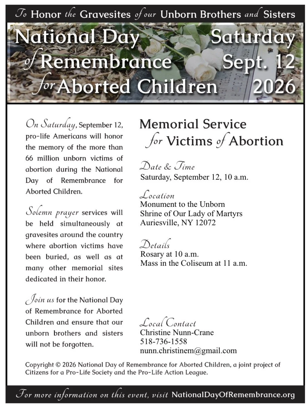 National Day of Remembrance