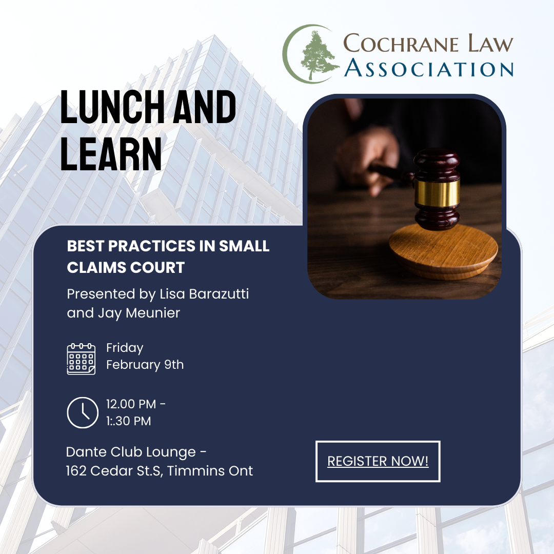 Lunch and Learn