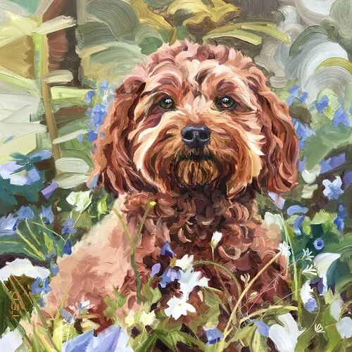 PET PORTRAITS IN OILS OR ACRYLICS