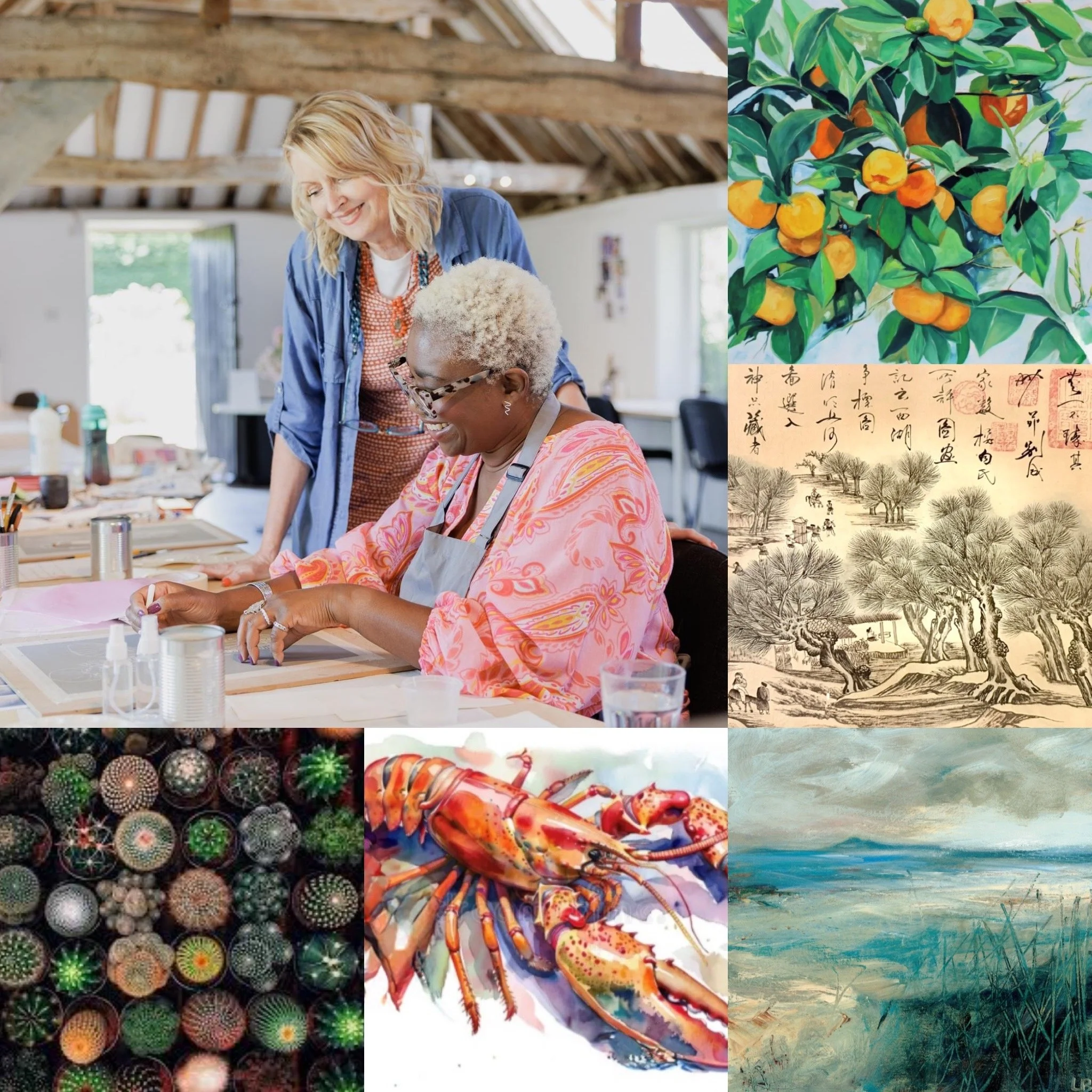 INTERMEDIATE DRAWING AND PAINTING COURSE (Tuesdays AM)