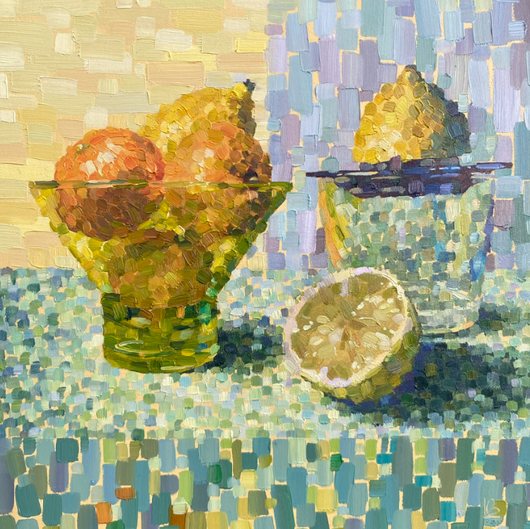IMPRESSIONIST STILL LIFE IN OILS OR ACRYLICS