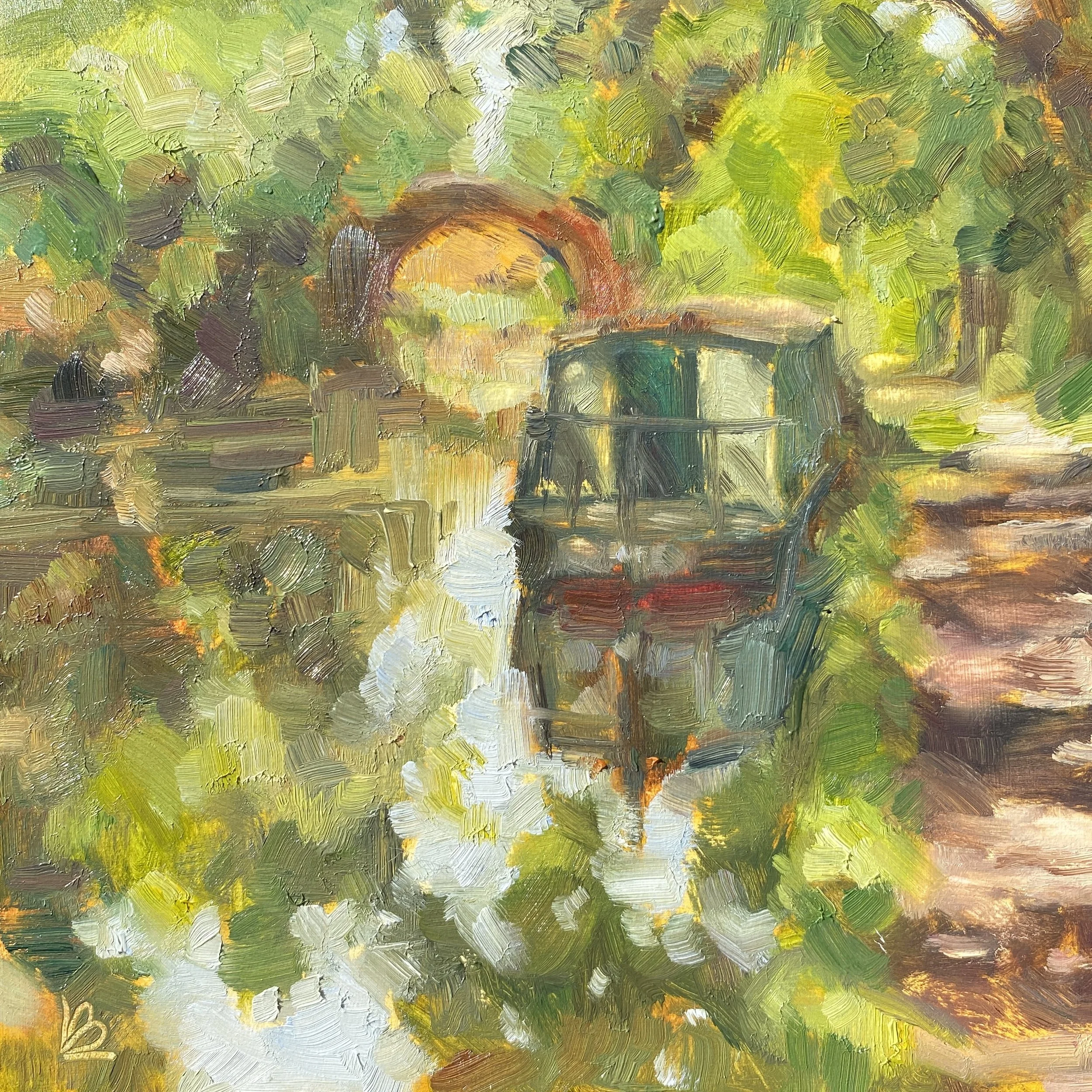 IMPRESSIONIST LANDSCAPE IN OILS OR ACRYLICS