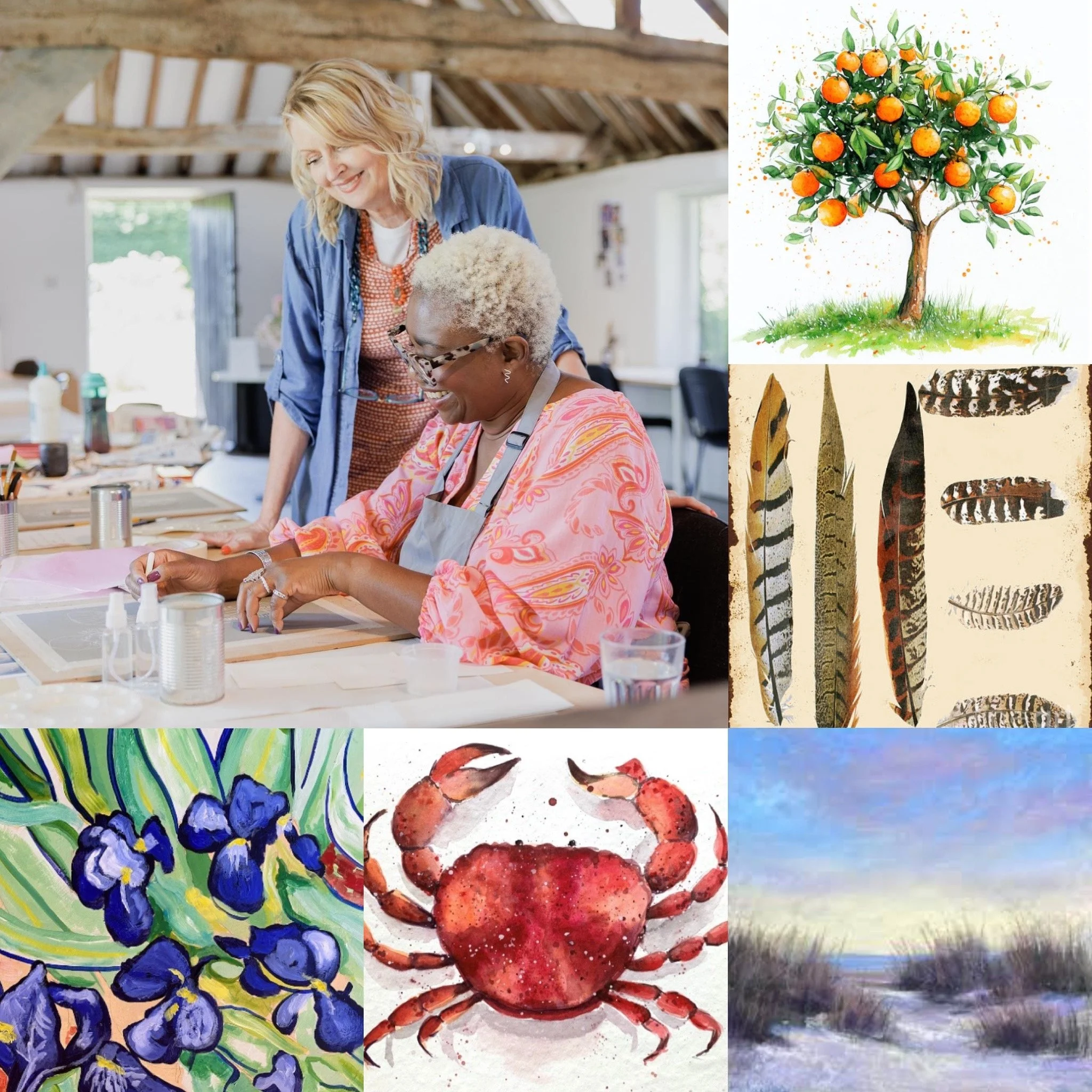 BEGINNER DRAWING AND PAINTING COURSE (Mondays PM)