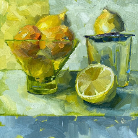 STILL LIFE IN OILS