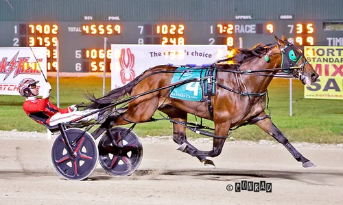 Brandon Blvd wins the 3-Year-Old Colt Pace at Eldorado Scioto Downs