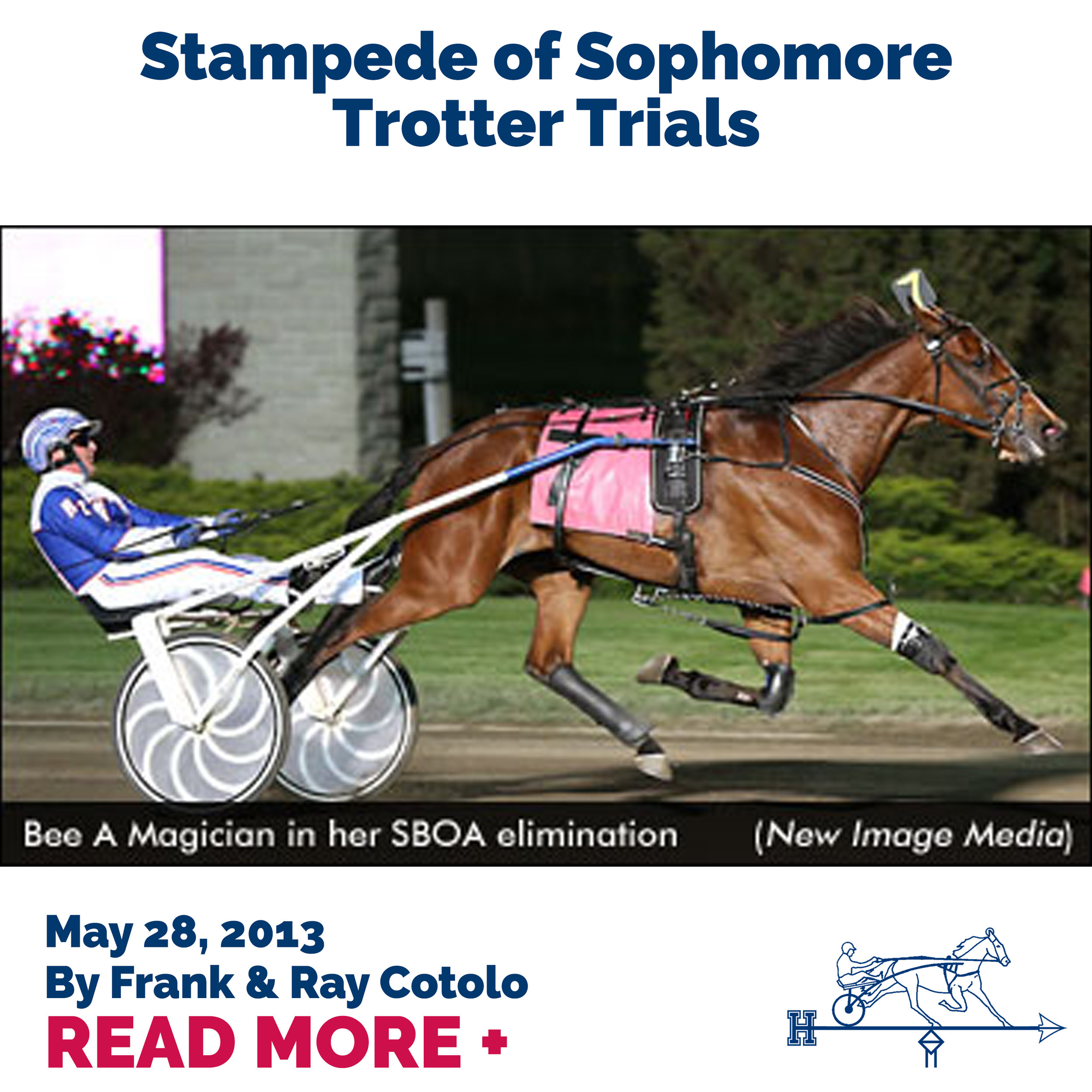 Stampede of Sophomore Trotter Trials