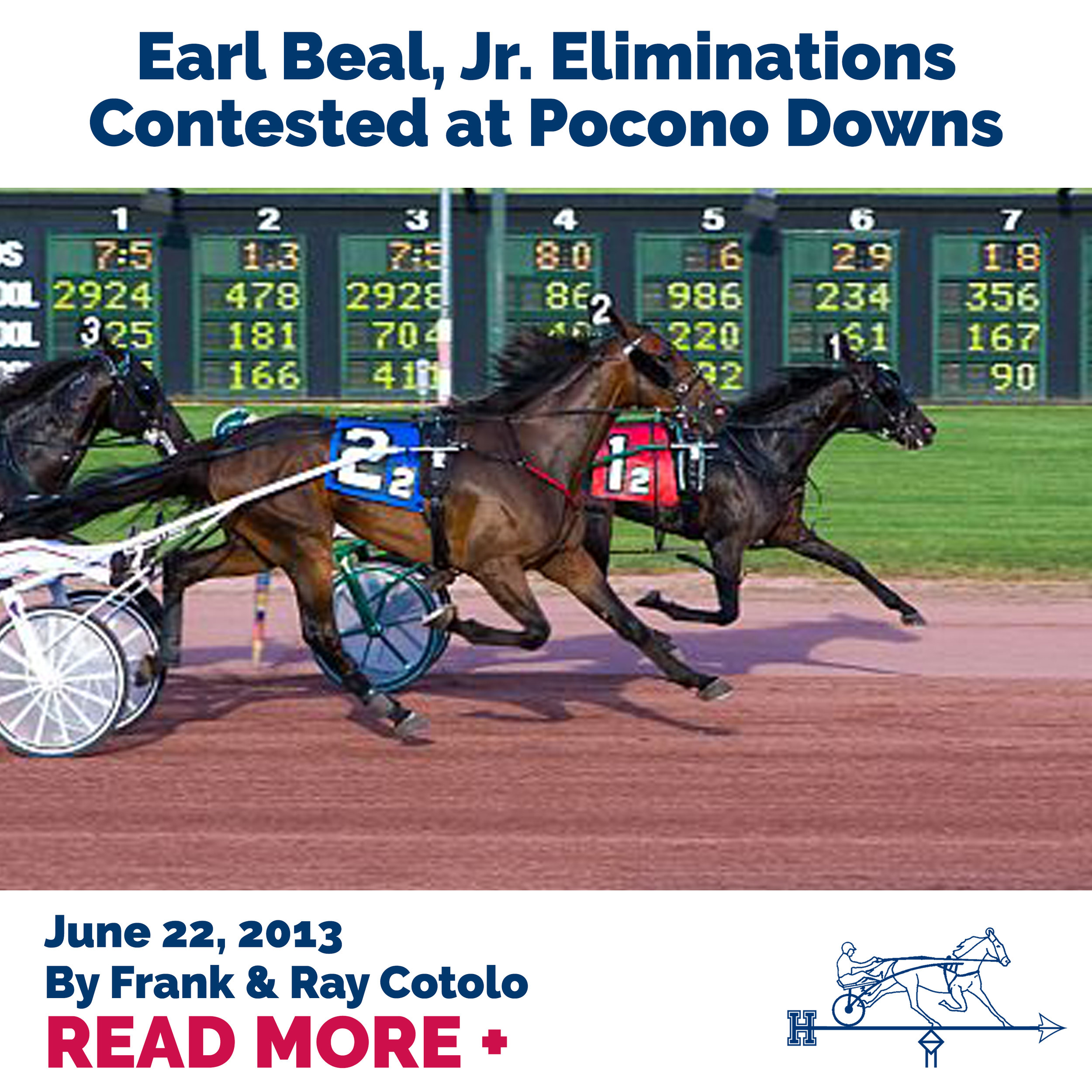 Earl Beal, Jr. Eliminations Contested at Pocono Downs 