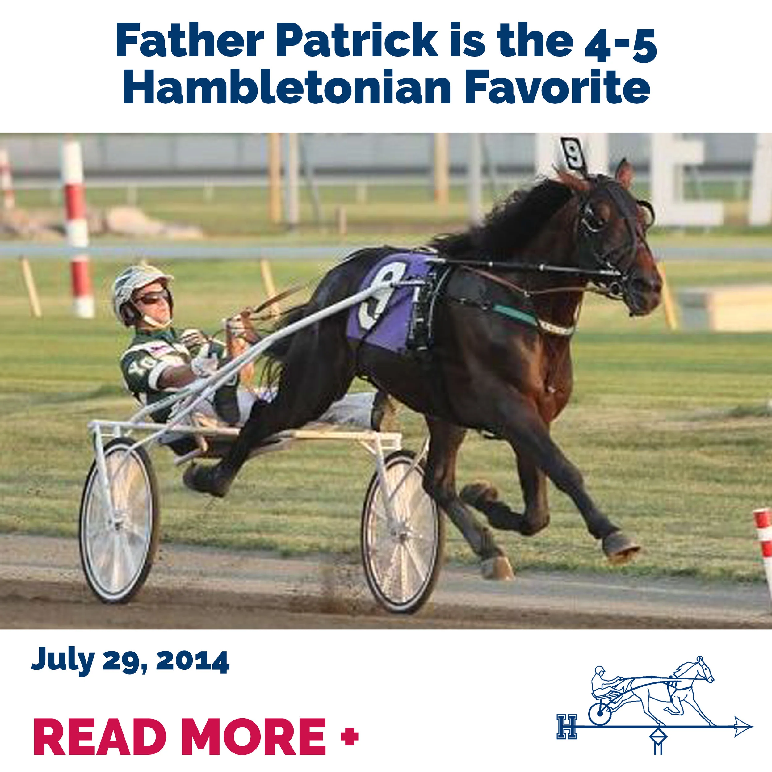 Father Patrick is the 4-5 Hambletonian Favorite