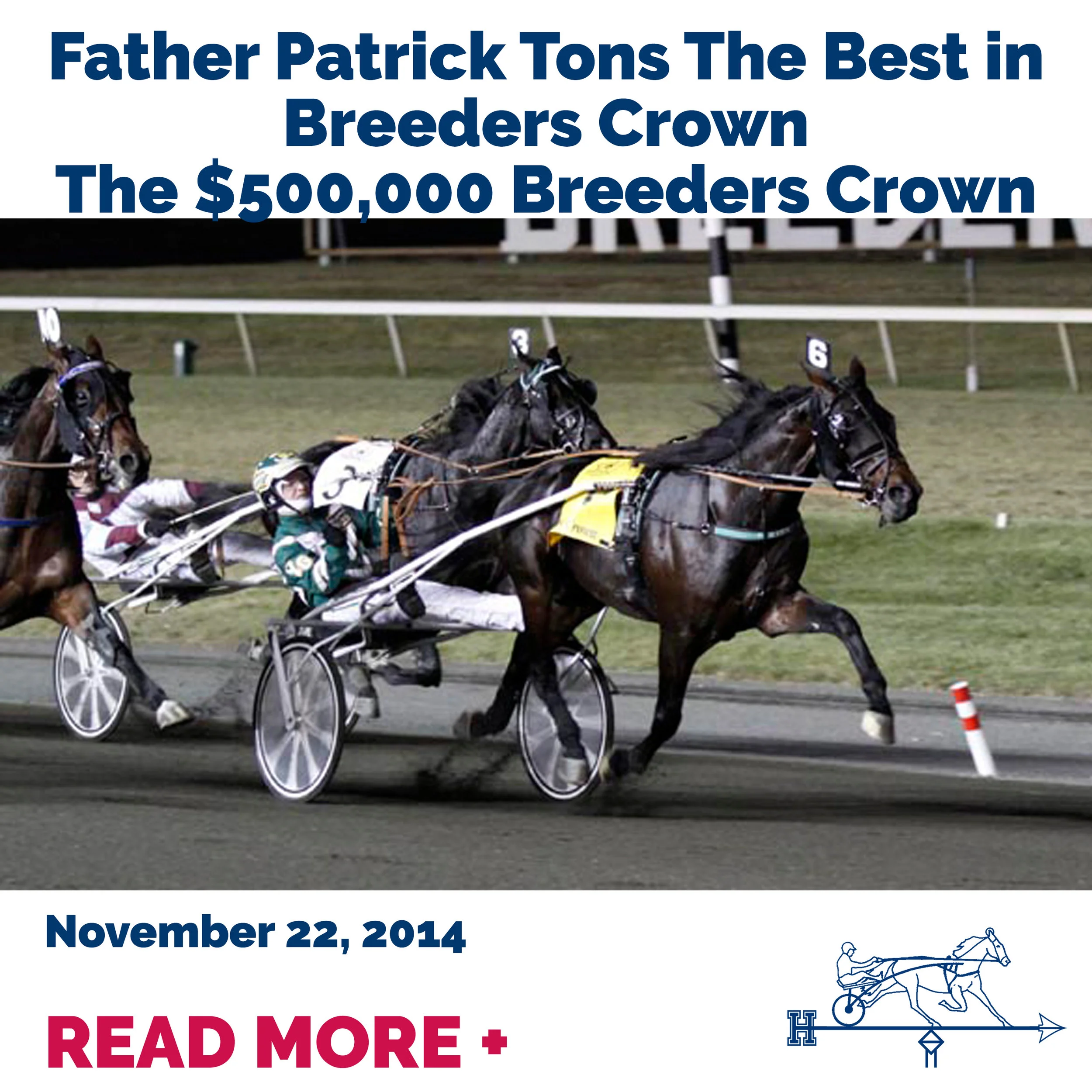 Father Patrick Tons The Best in Breeders Crown