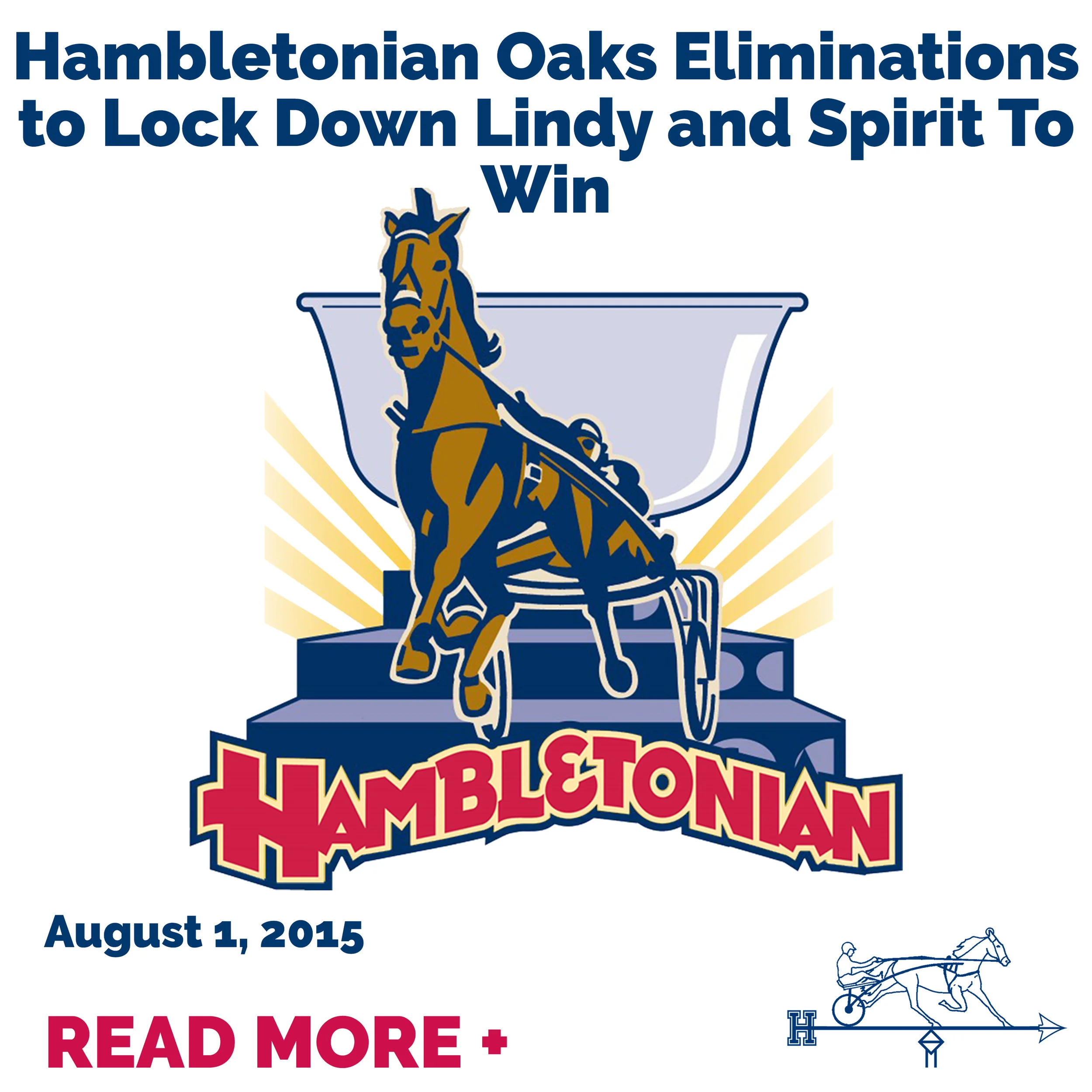 Hambletonian Oaks Eliminations to Lock Down Lindy and Spirit To Win