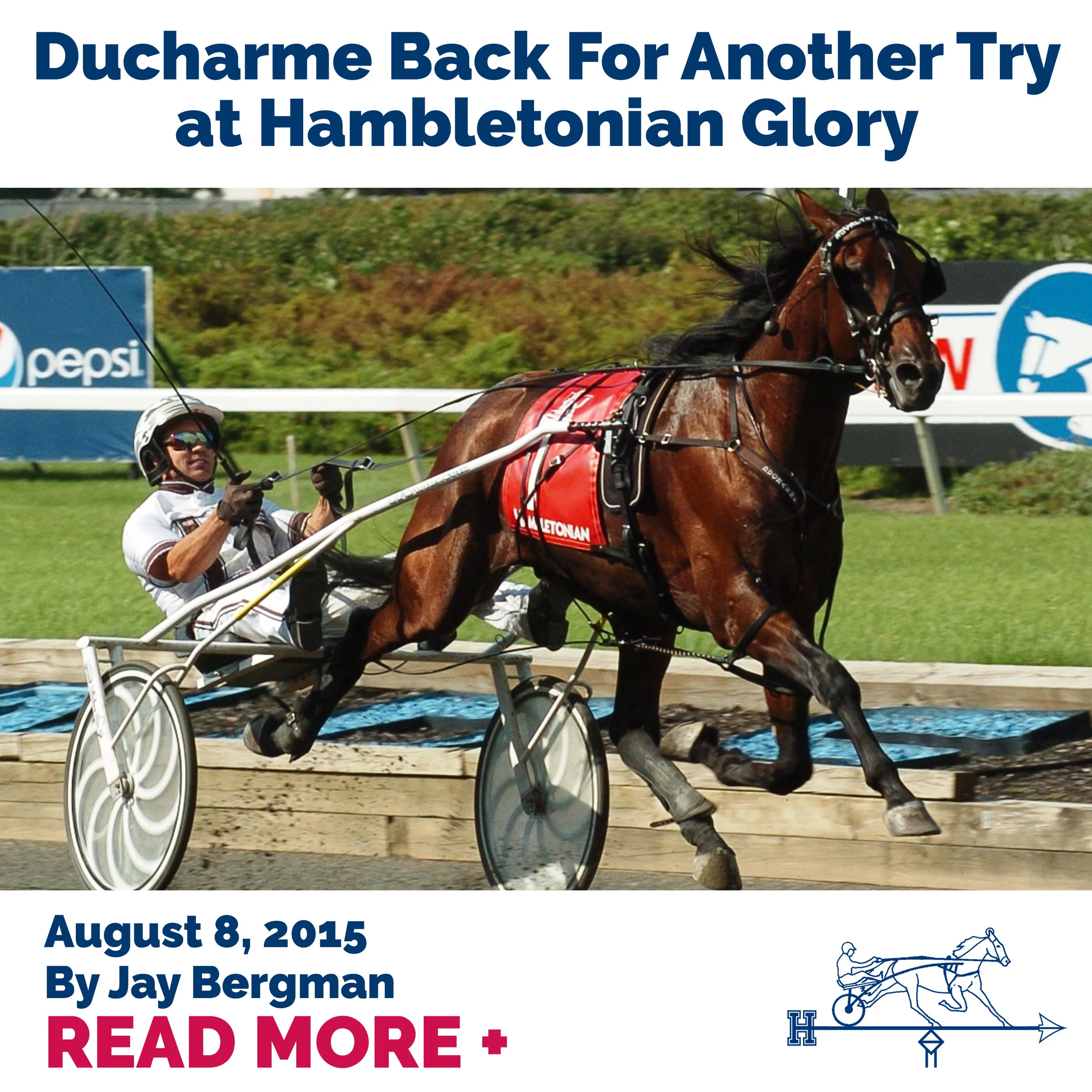Ducharme Back For Another Try at Hambletonian Glory