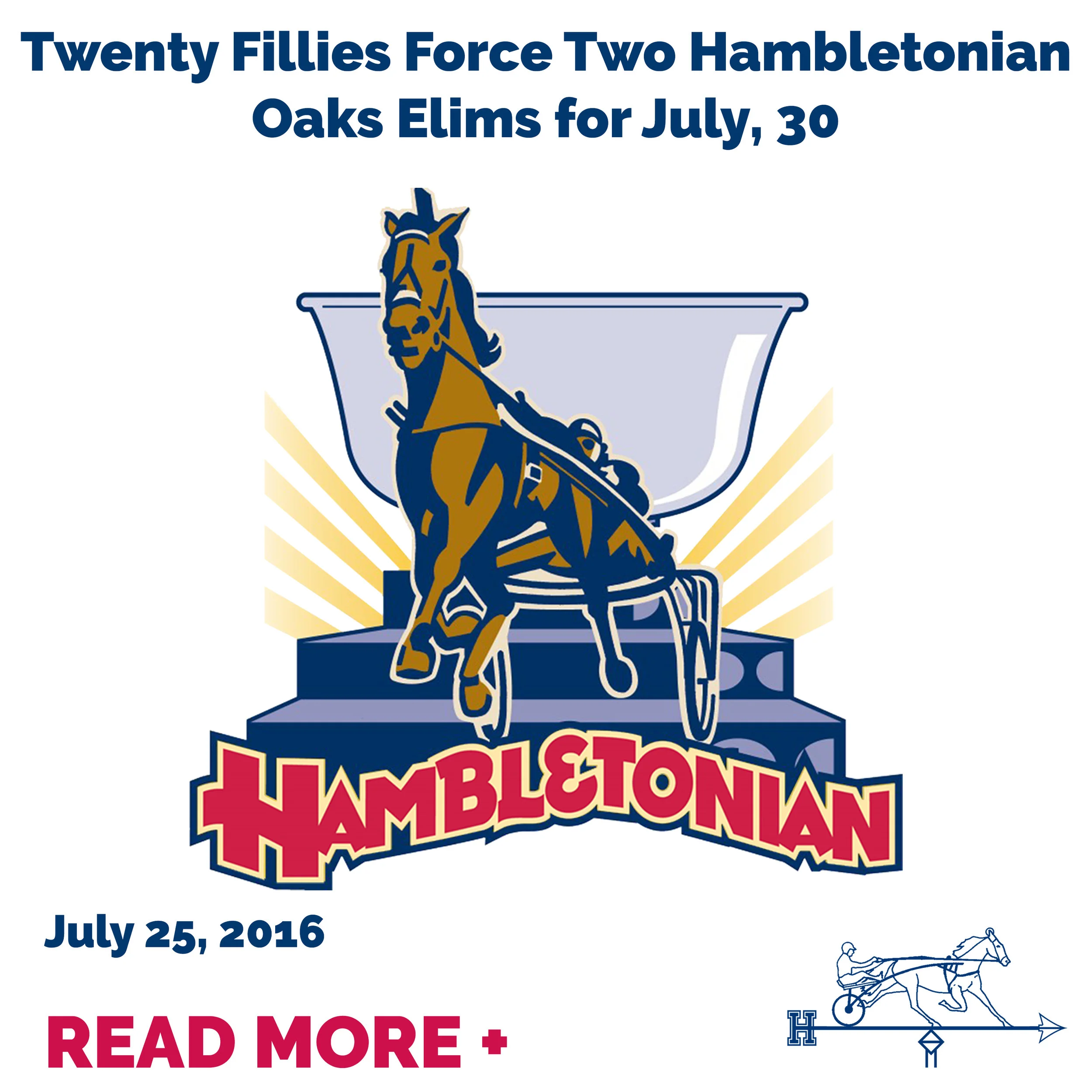  Twenty Fillies Force Two Hambletonian Oaks Elims for July, 30