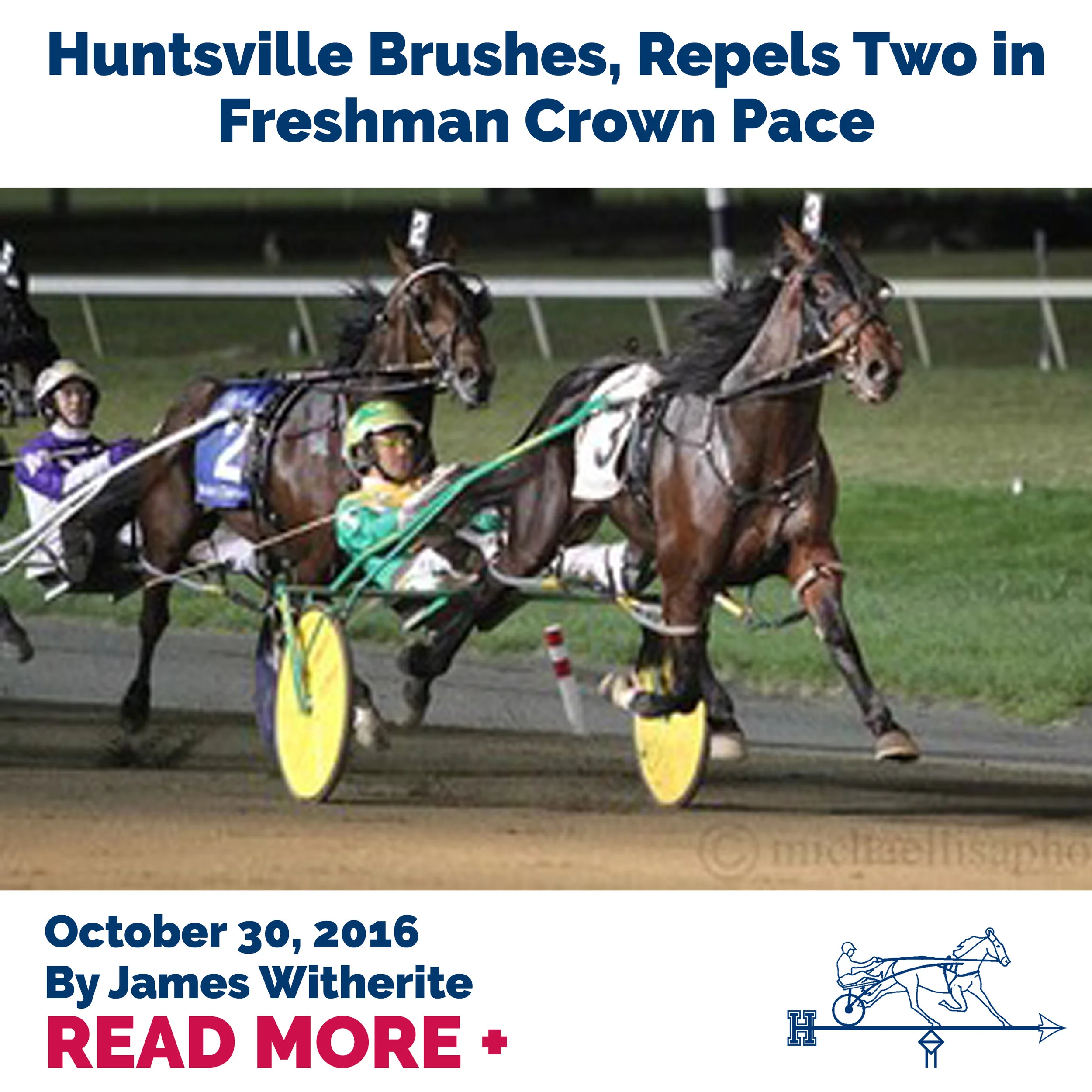 Huntsville Brushes, Repels Two in Freshman Crown Pace