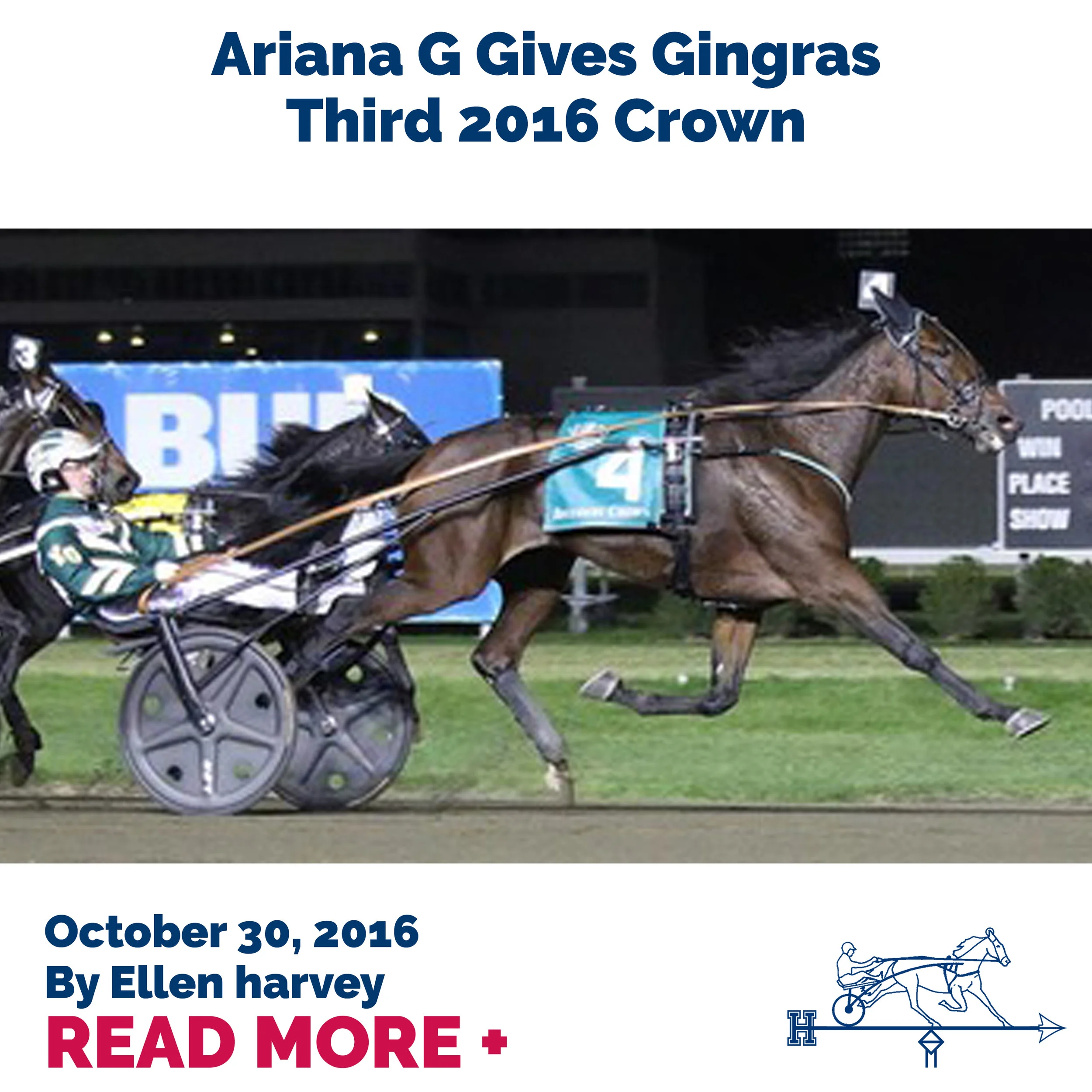 Ariana G Gives Gingras Third 2016 Crown
