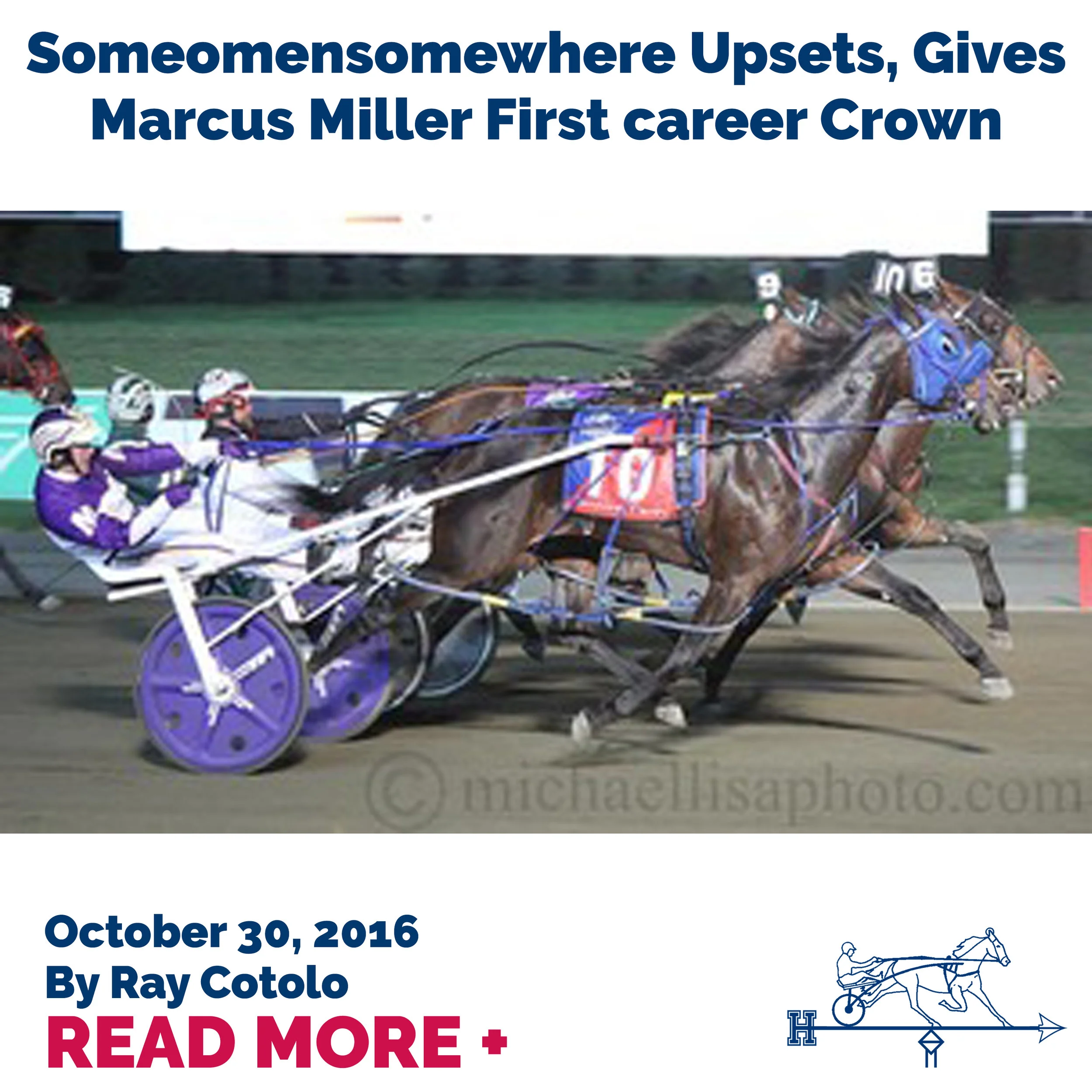 Someomensomewhere Upsets, Gives Marcus Miller First career Crown