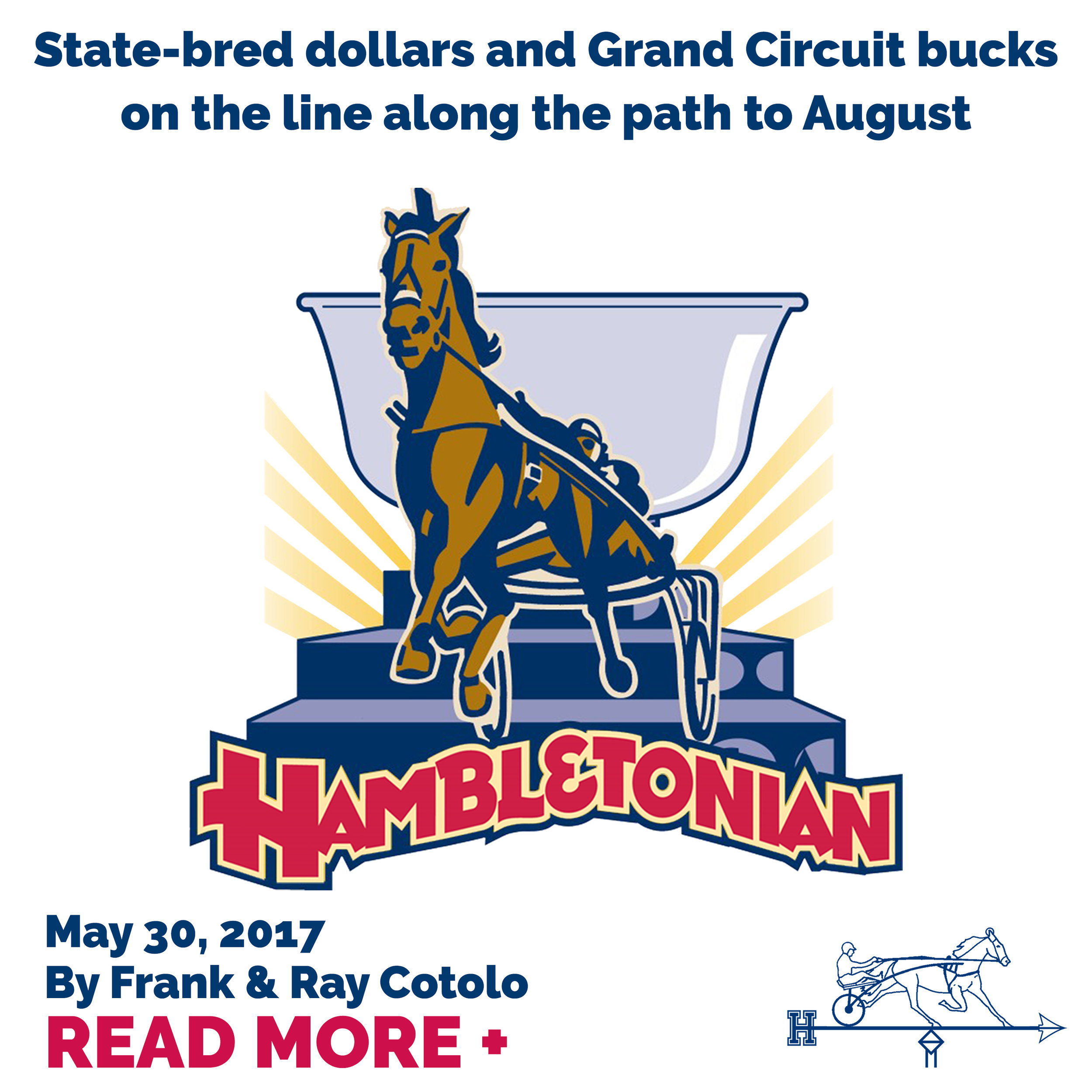  State-bred dollars and Grand Circuit bucks on the line along the path to August