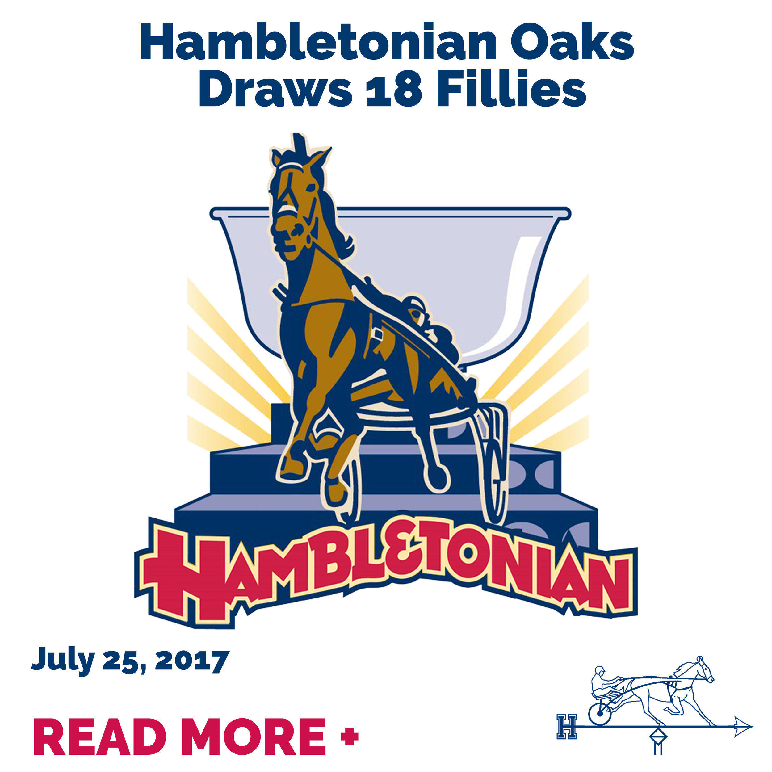 Hambletonian Oaks Draws 18 Fillies