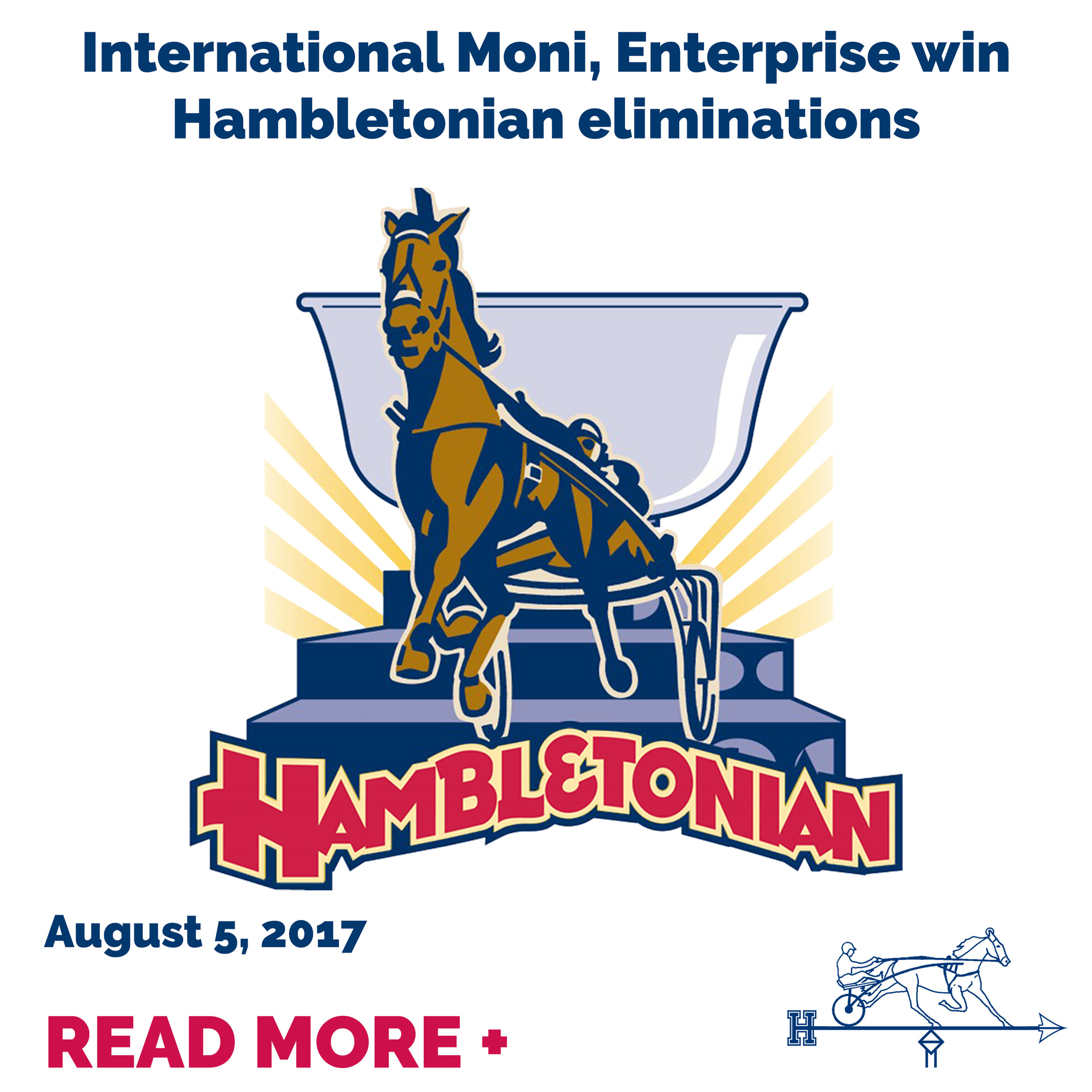 International Moni, Enterprise win Hambletonian eliminations