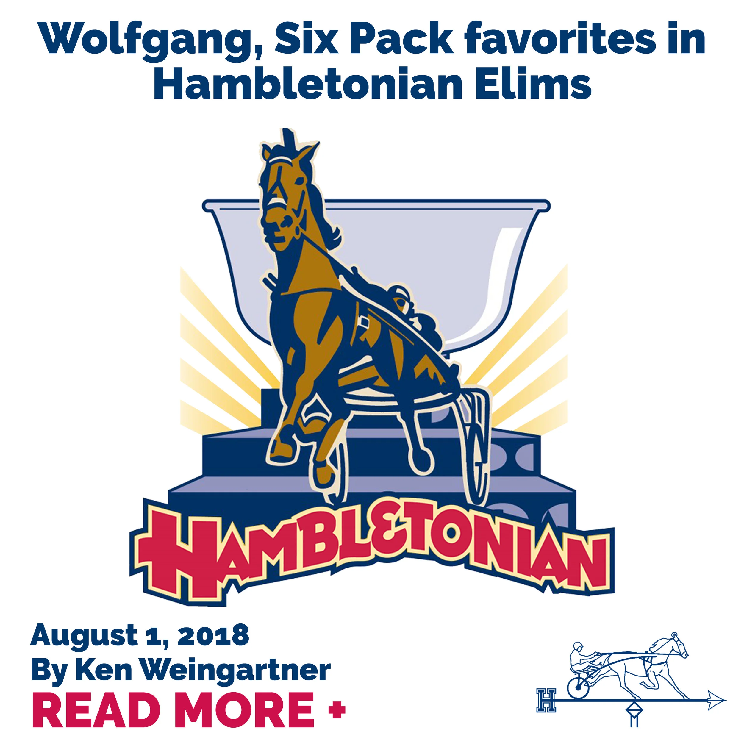 Wolfgang, Six Pack favorites in Hambletonian Elims