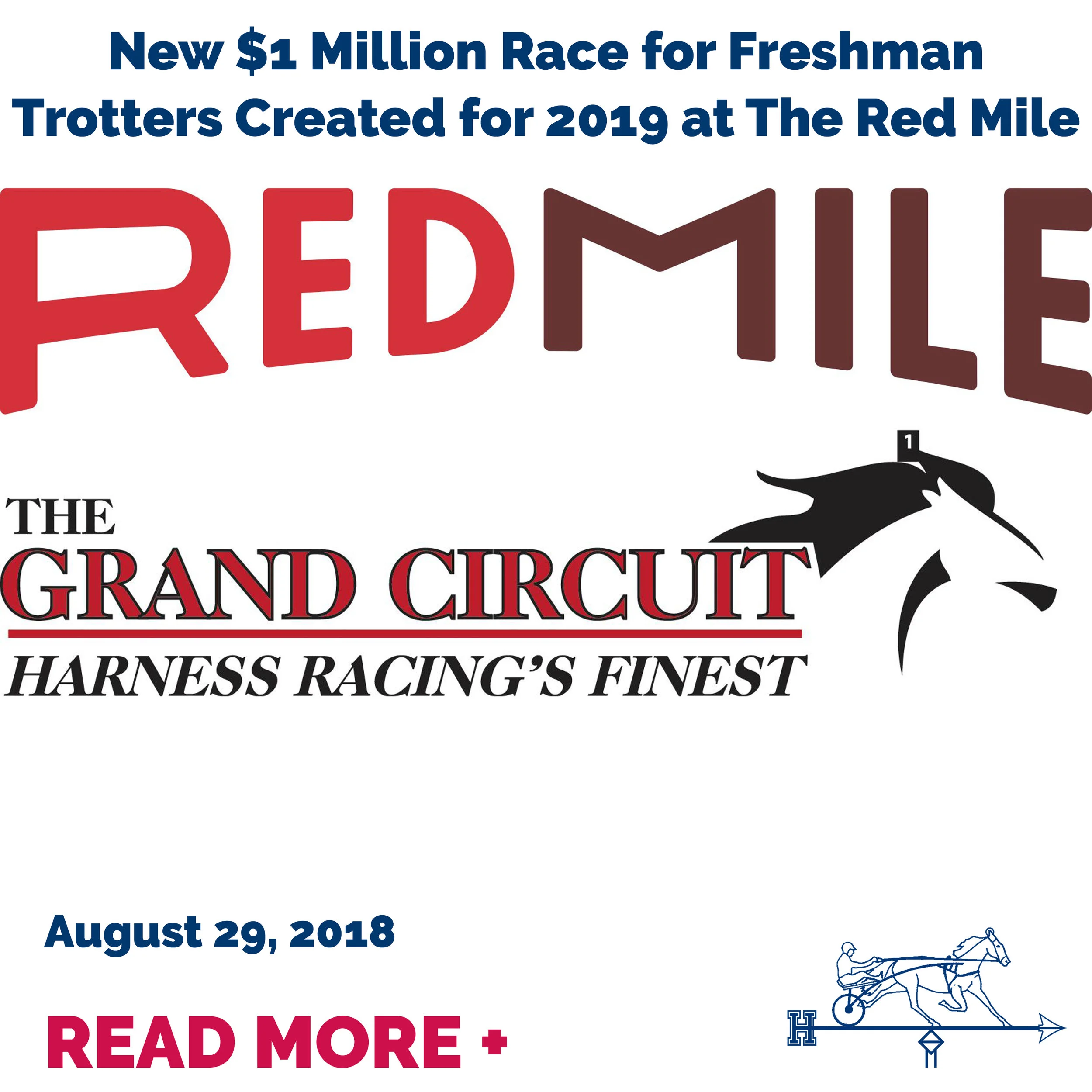 New $1 Million Race for Freshman Trotters Created for 2019 at The Red Mile