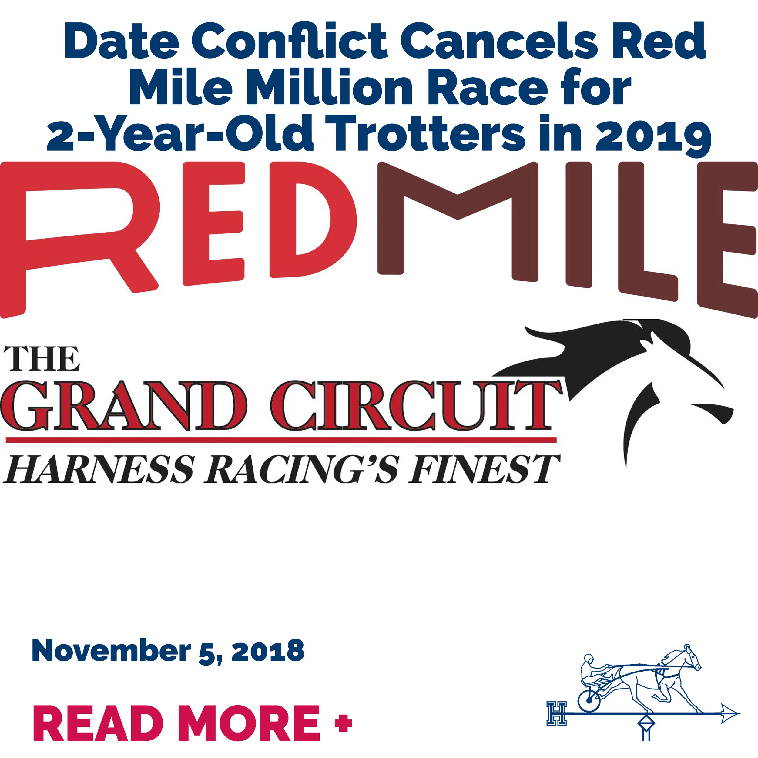  Date Conflict Cancels Red Mile Million Race for 2-Year-Old Trotters in 2019