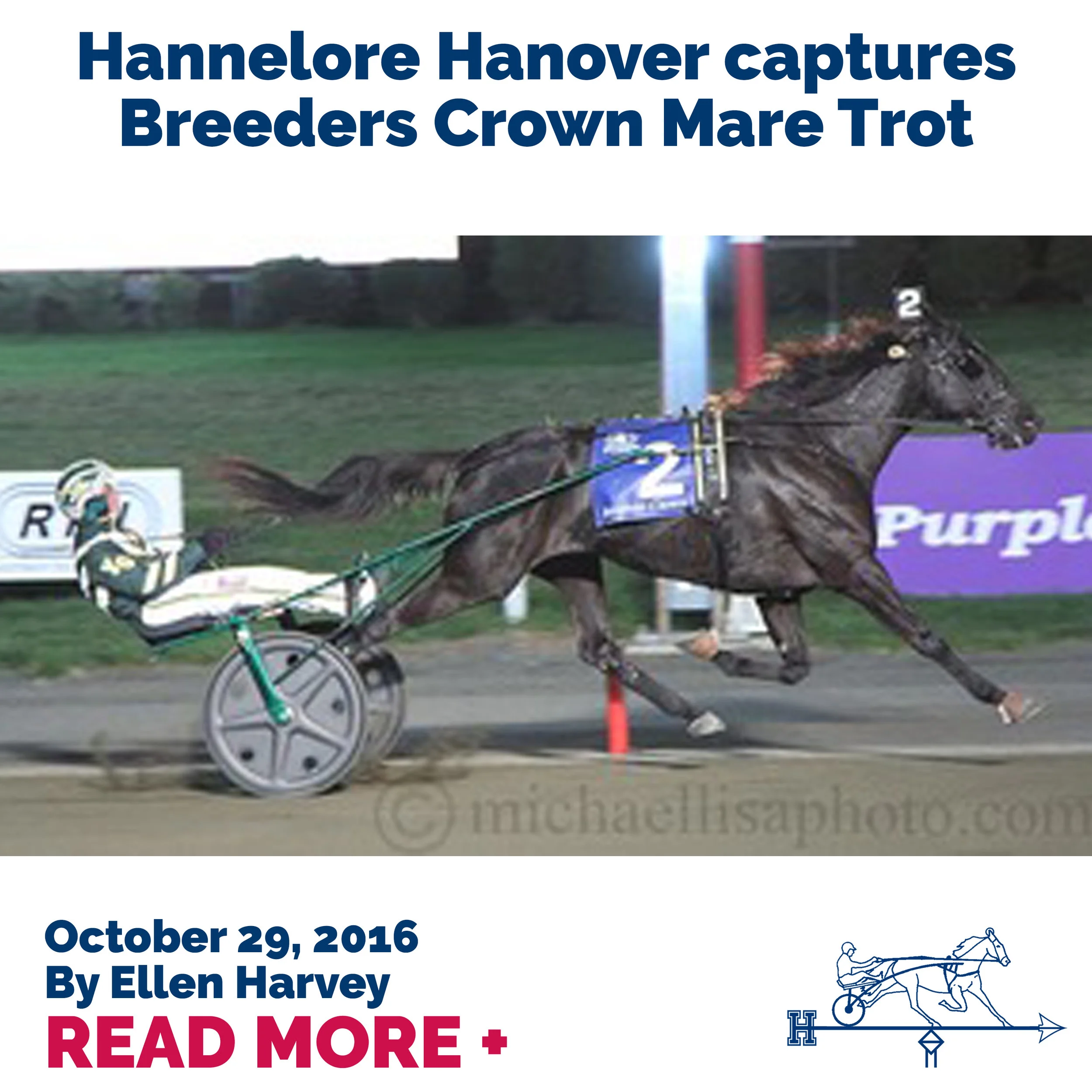  Hannelore Hanover captures Breeders Crown Mare Trot