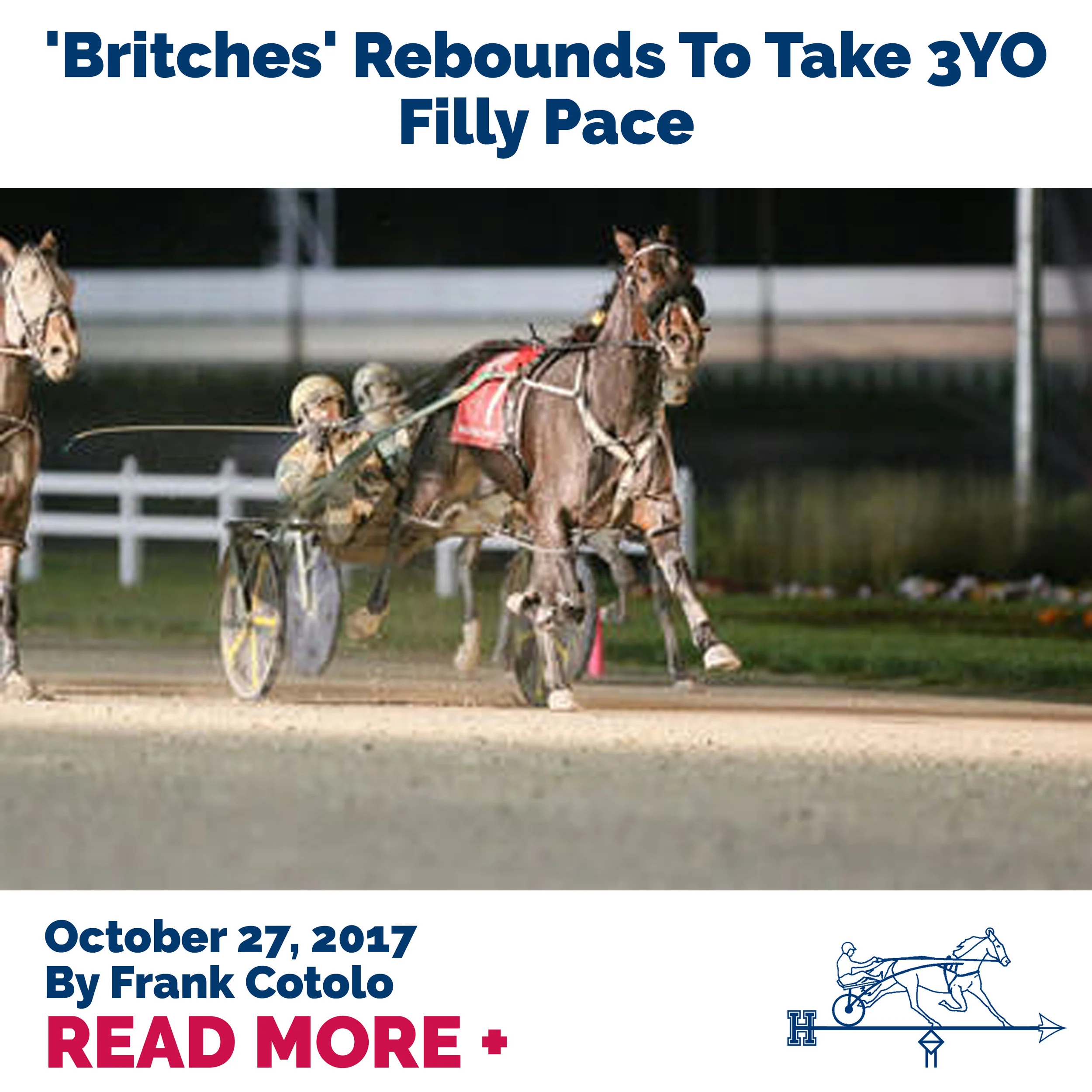 'Britches' Rebounds To Take 3YO Filly Pace