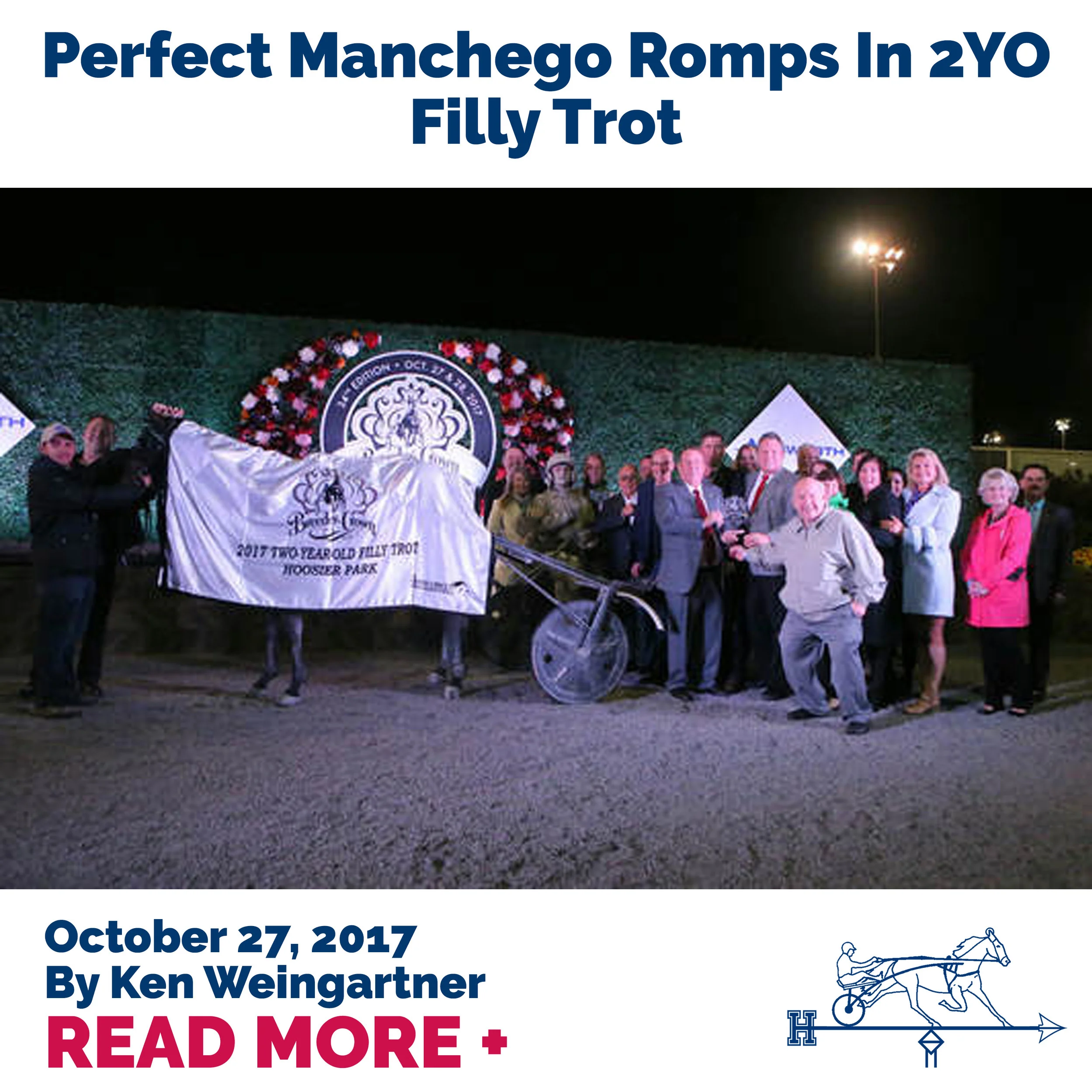 Perfect Manchego Romps In 2YO Filly Trot